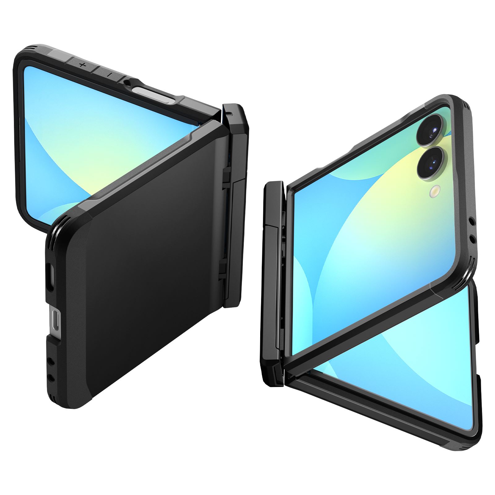 Spigen Tough Armor Pro MagSafe, black - Samsung Galaxy Z Flip7 (9)