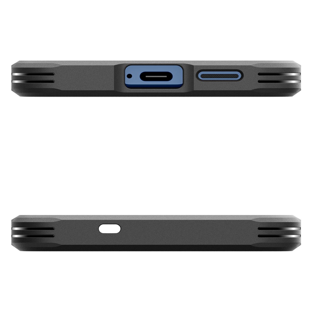 Spigen Tough Armor MagSafe, gunmetal - Samsung Galaxy S25 (5)