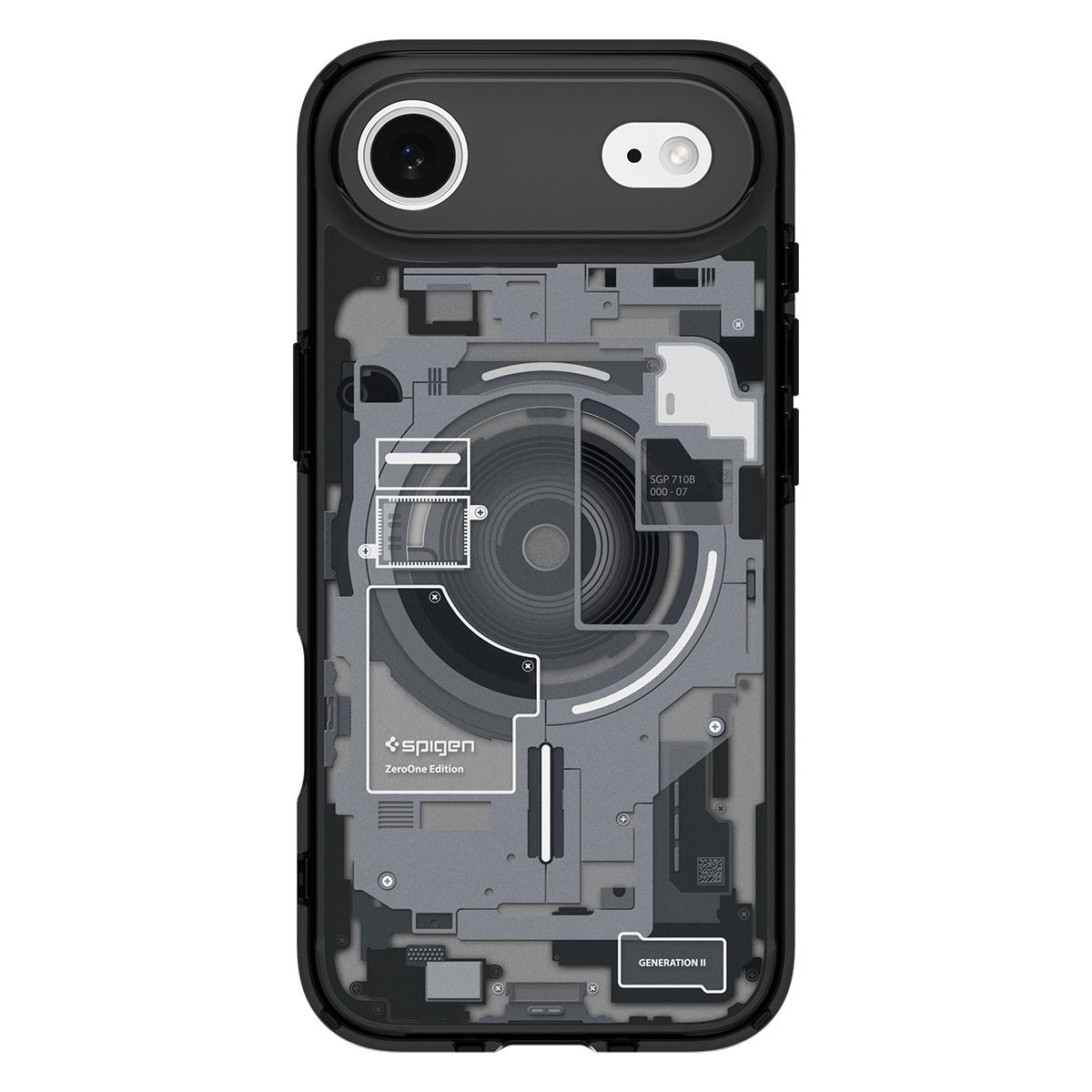 Spigen Ultra Hybrid MagSafe, zero one black - iPhone Air (2)
