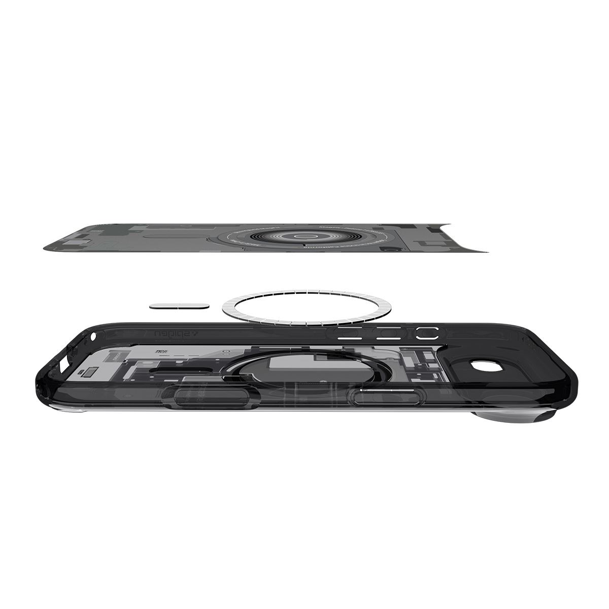 Spigen Ultra Hybrid MagSafe, zero one black - iPhone Air (7)