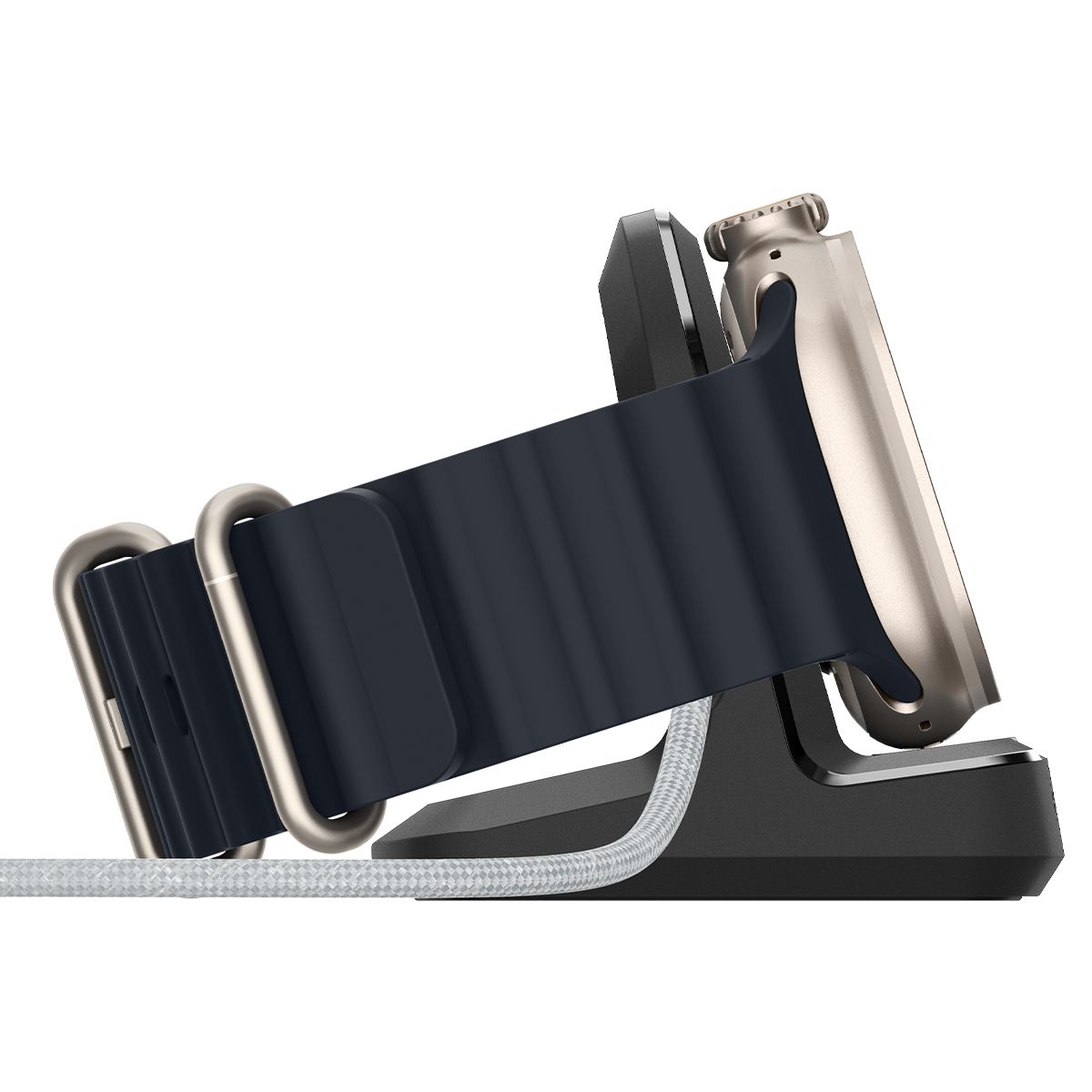 Spigen Rugged Armor Stand, black - Apple Watch (3)
