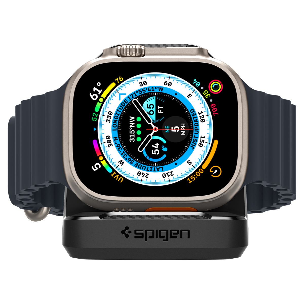 Spigen Rugged Armor Stand, black - Apple Watch (6)