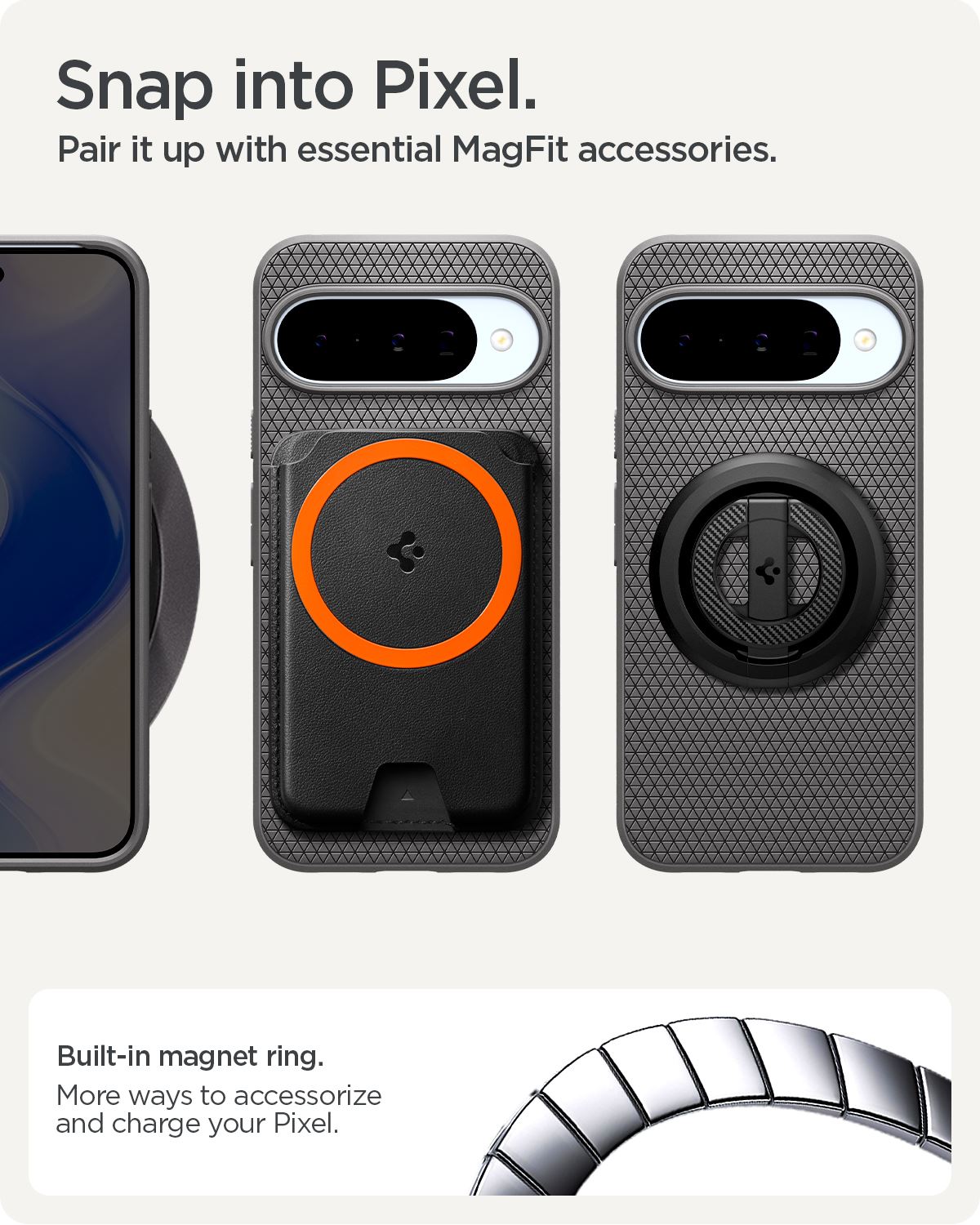 Spigen Liquid Air MagSafe marble gray - Google Pixel 10 Pro/Pixel 10 (15)