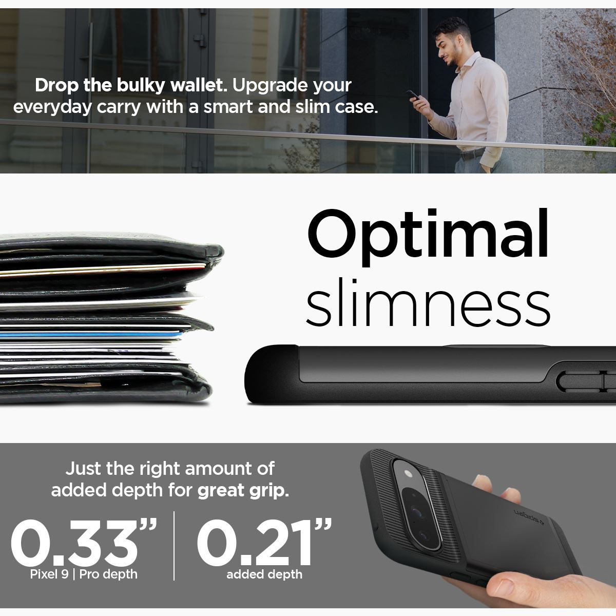 Spigen Slim Armor CS, black - Google Pixel 9 Pro/Pixel 9 (15)