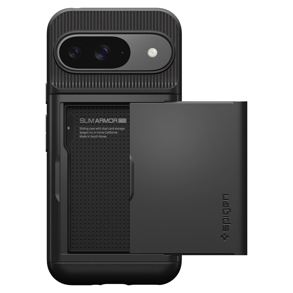Spigen Slim Armor CS, black - Google Pixel 9 Pro/Pixel 9 (3)