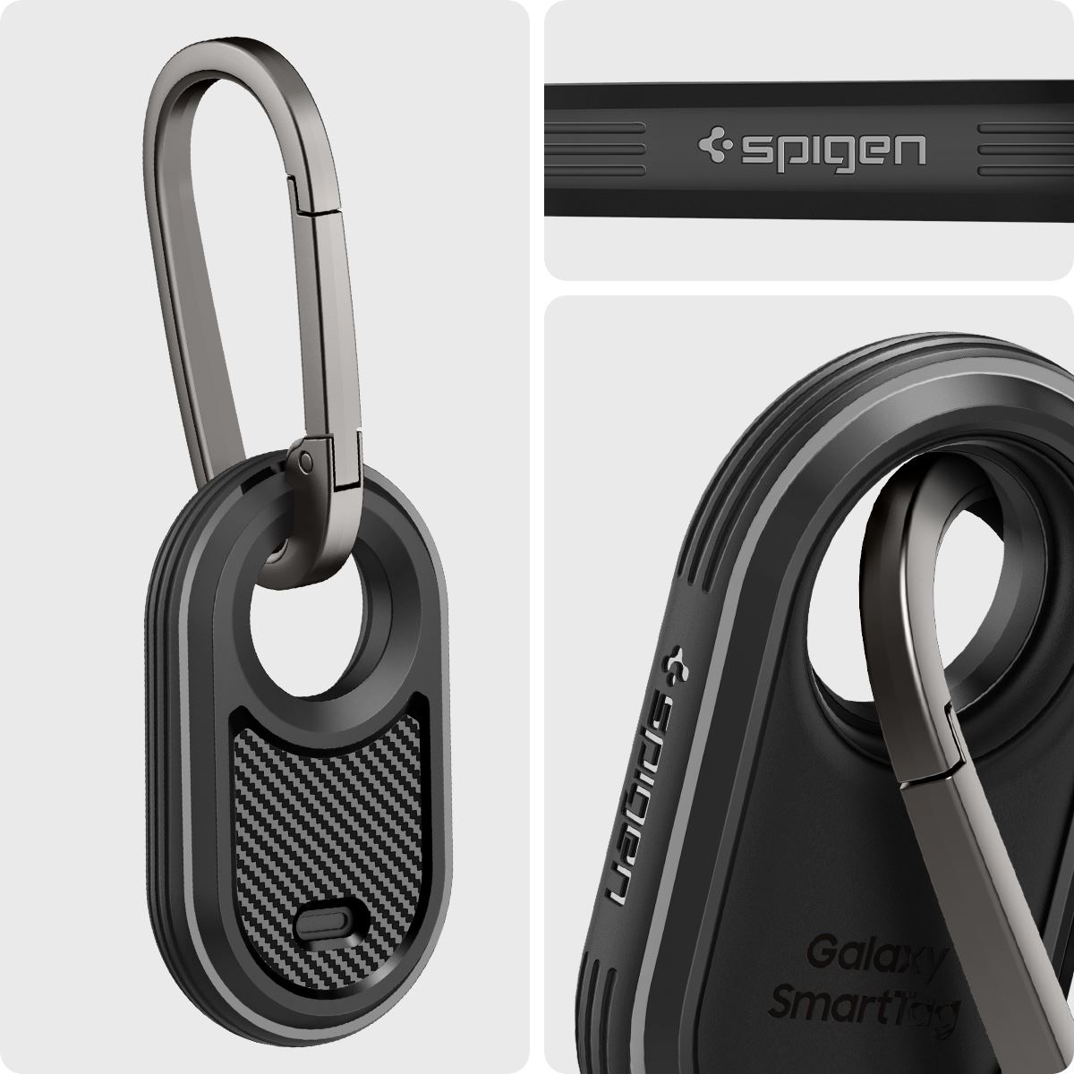 Spigen Rugged Armor, black - Samsung Galaxy Smart Tag 2 2023 (8)