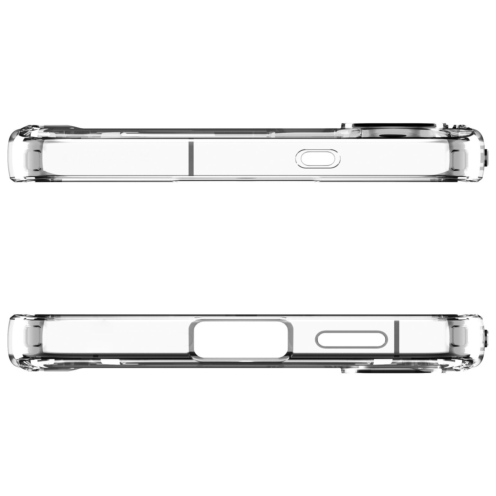Spigen Ultra Hybrid MagSafe, clear white - Samsung Galaxy S25 FE (5)