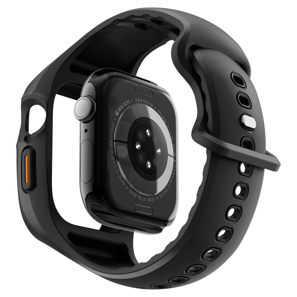 Spigen Liquid Air Pro, matte black - Apple Watch 11/10 46mm (11)