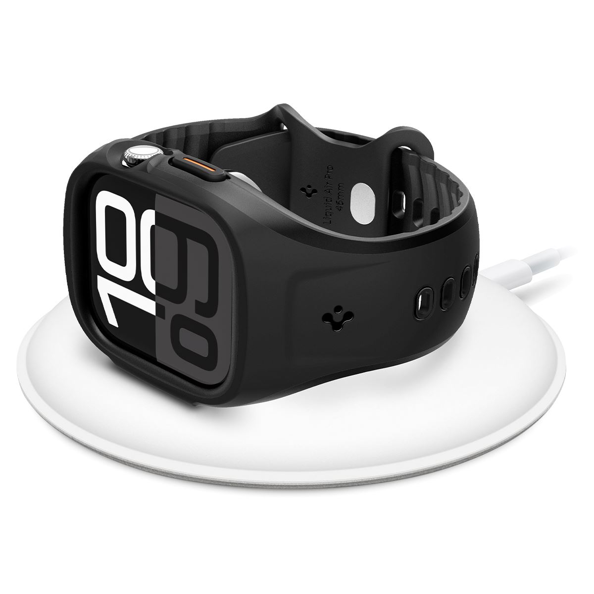 Spigen Liquid Air Pro, matte black - Apple Watch 11/10 46mm (7)