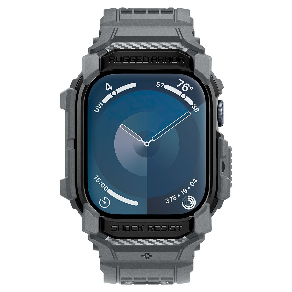 Spigen Rugged Armor Pro, dark gray - Apple Watch 11/10 46mm (4)