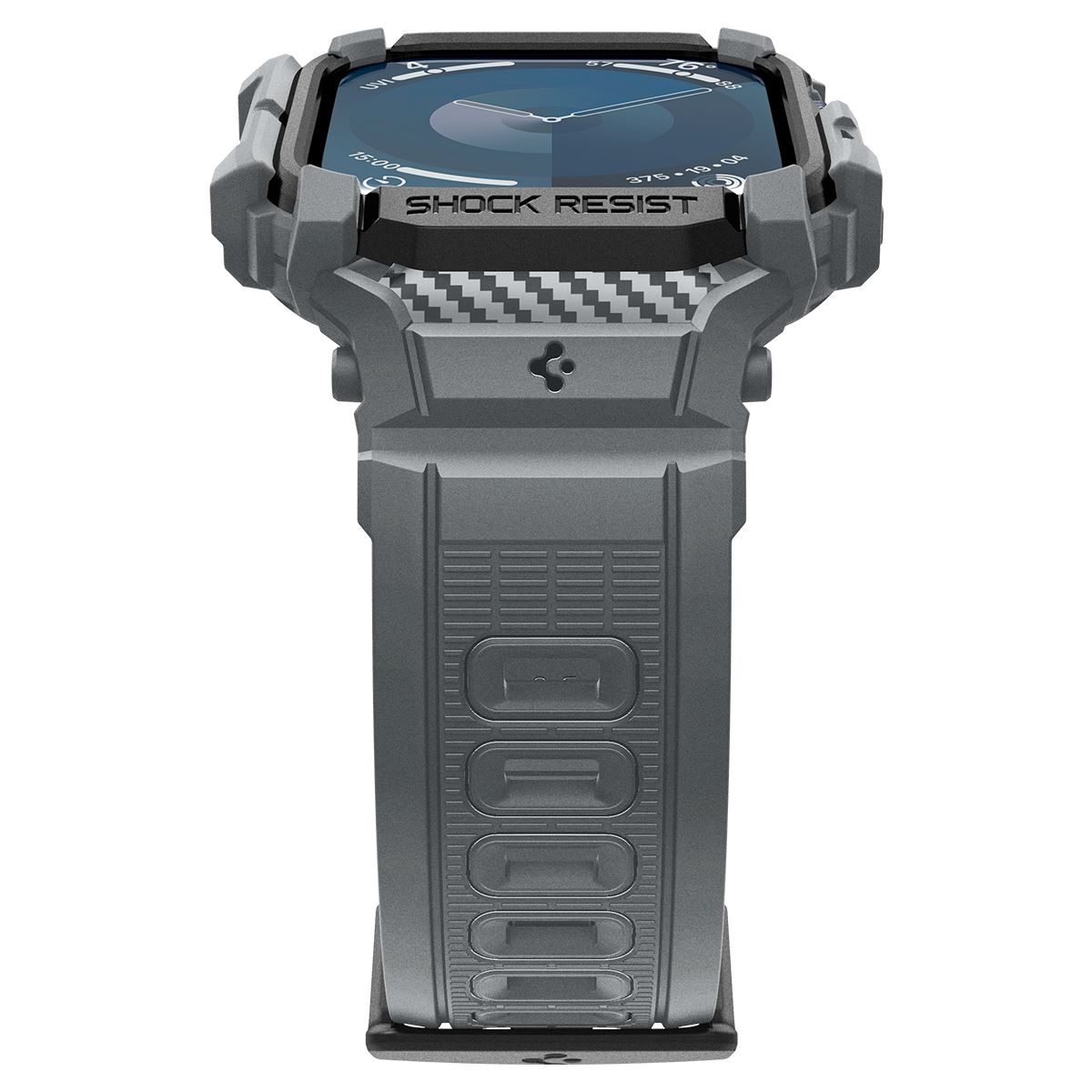 Spigen Rugged Armor Pro, dark gray - Apple Watch 11/10 46mm (5)