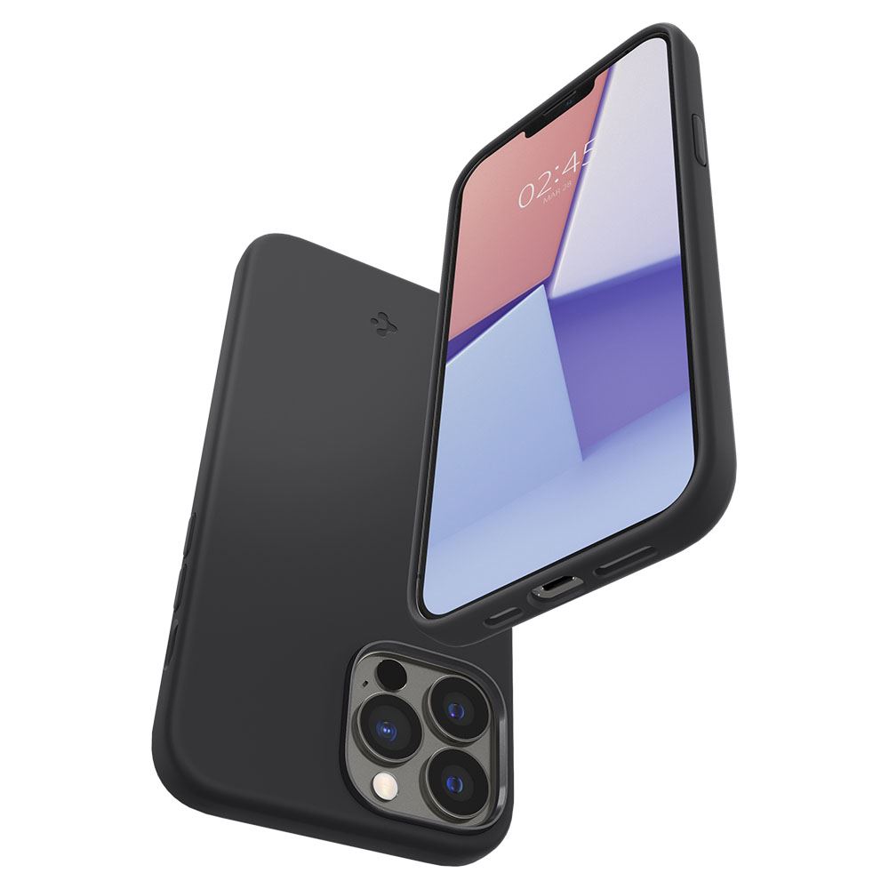 Spigen Silicone Fit, black - iPhone 13 Pro (4)