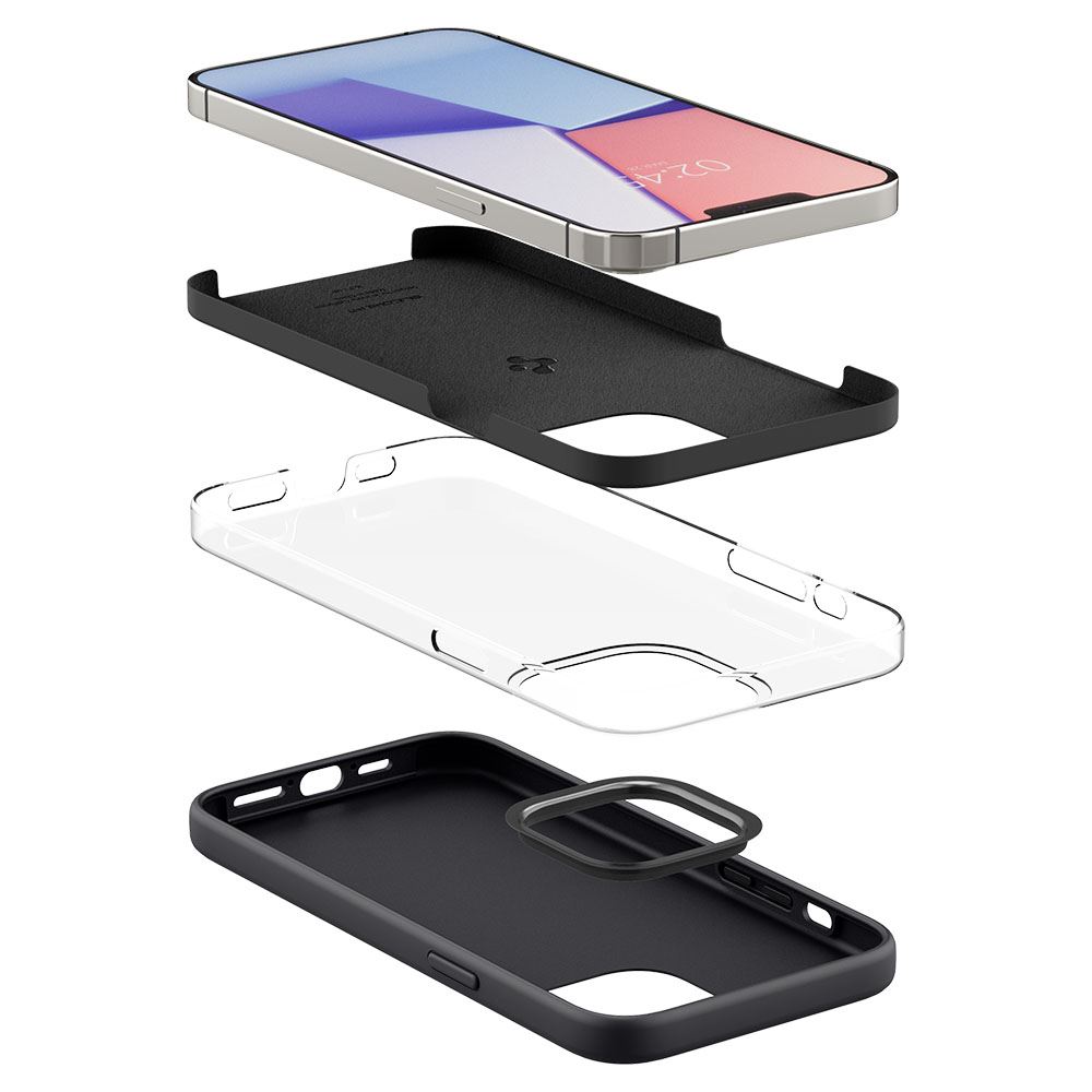 Spigen Silicone Fit, black - iPhone 13 Pro (5)