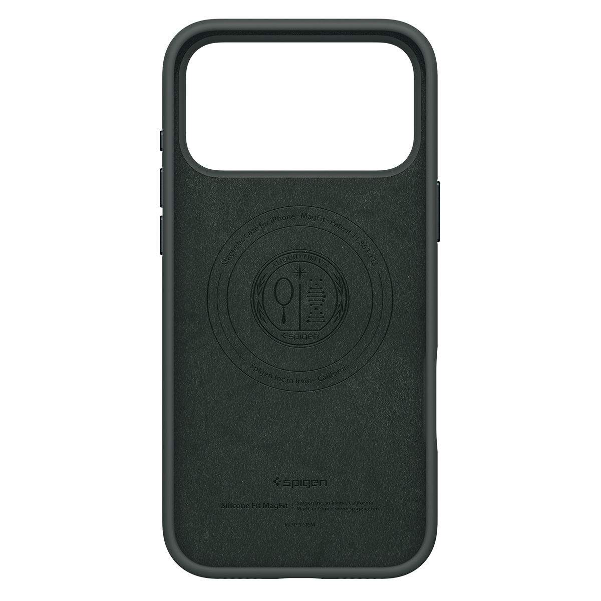 Spigen Silicone Fit MagSafe, abyss green - iPhone 17 Pro (3)