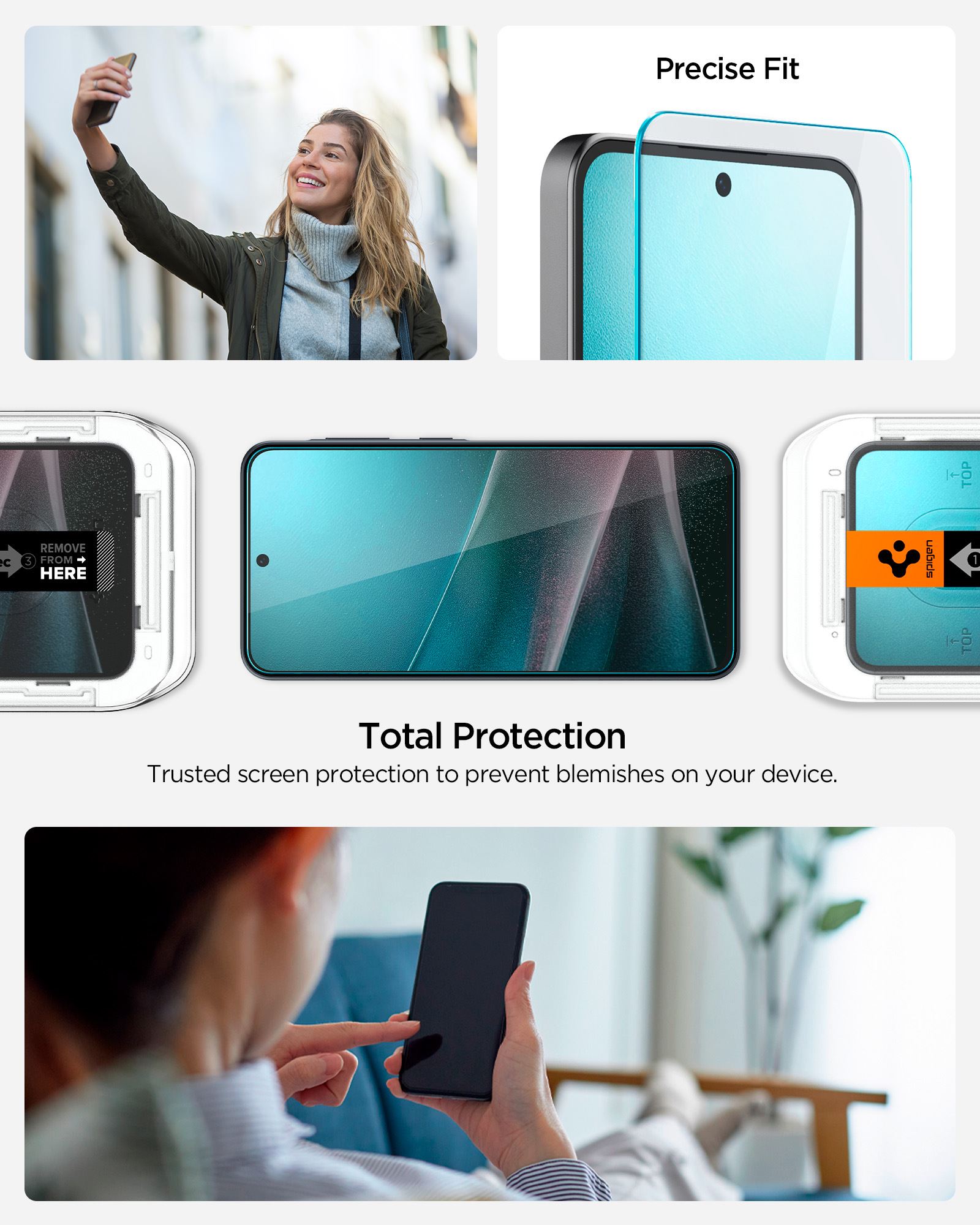 Spigen Glass tR EZ Fit HD 1 Pack - Samsung Galaxy A37 5G/ A36 5G (7)