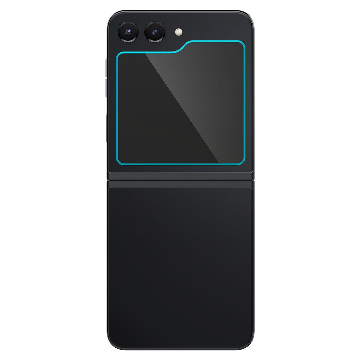 Spigen Glass tR EZ Fit Cover 2 Pack Transparency - Samsung Galaxy Z Flip5 (5)