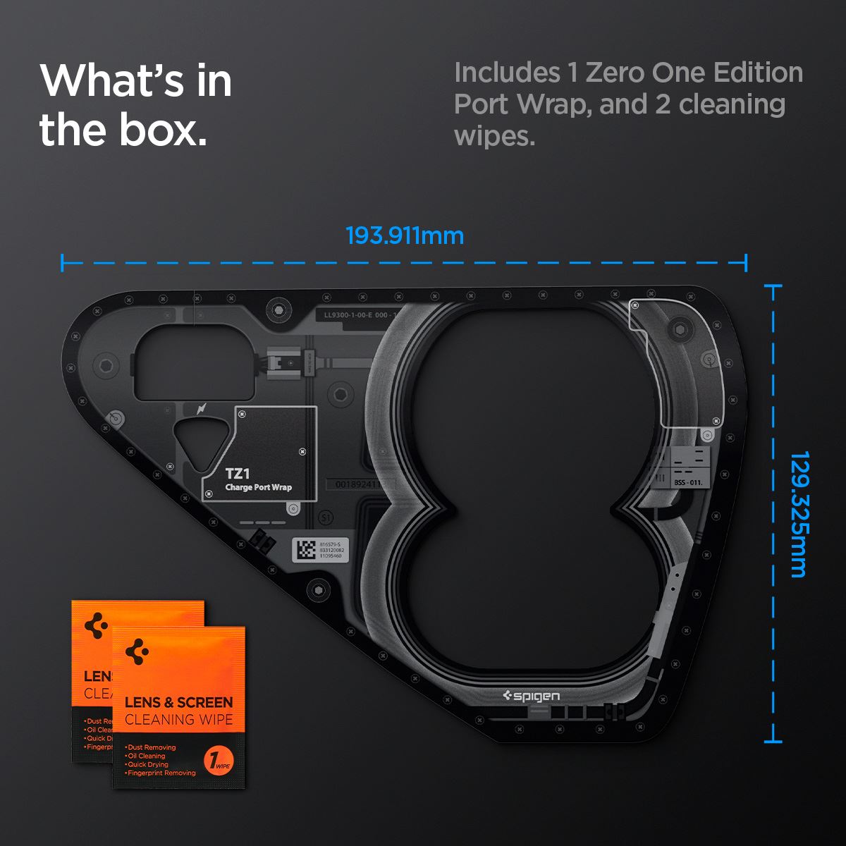 Spigen Tesla Charge Port Wrap, zero one - Tesla Model Y/3 (19)