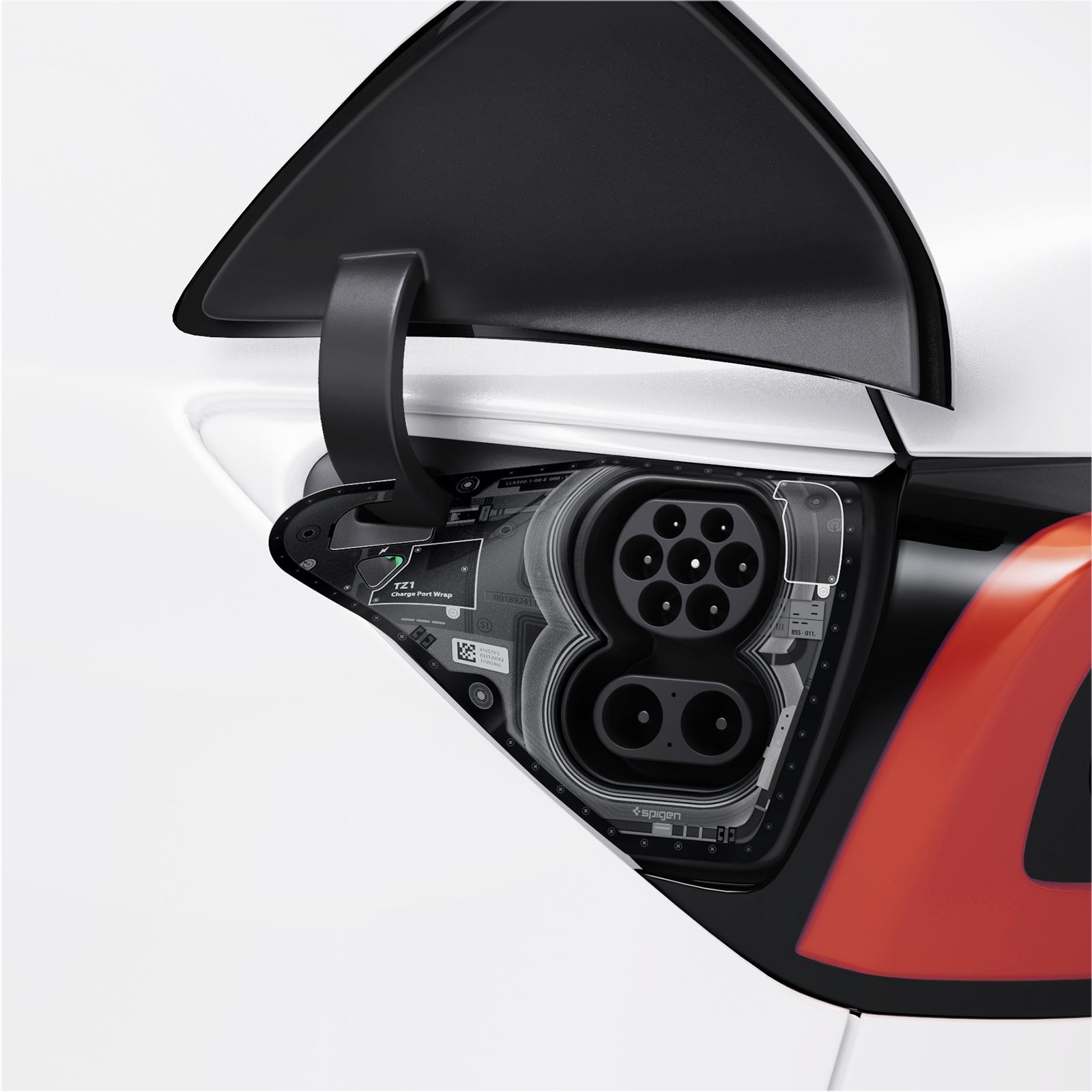 Spigen Tesla Charge Port Wrap, zero one - Tesla Model Y/3 (9)