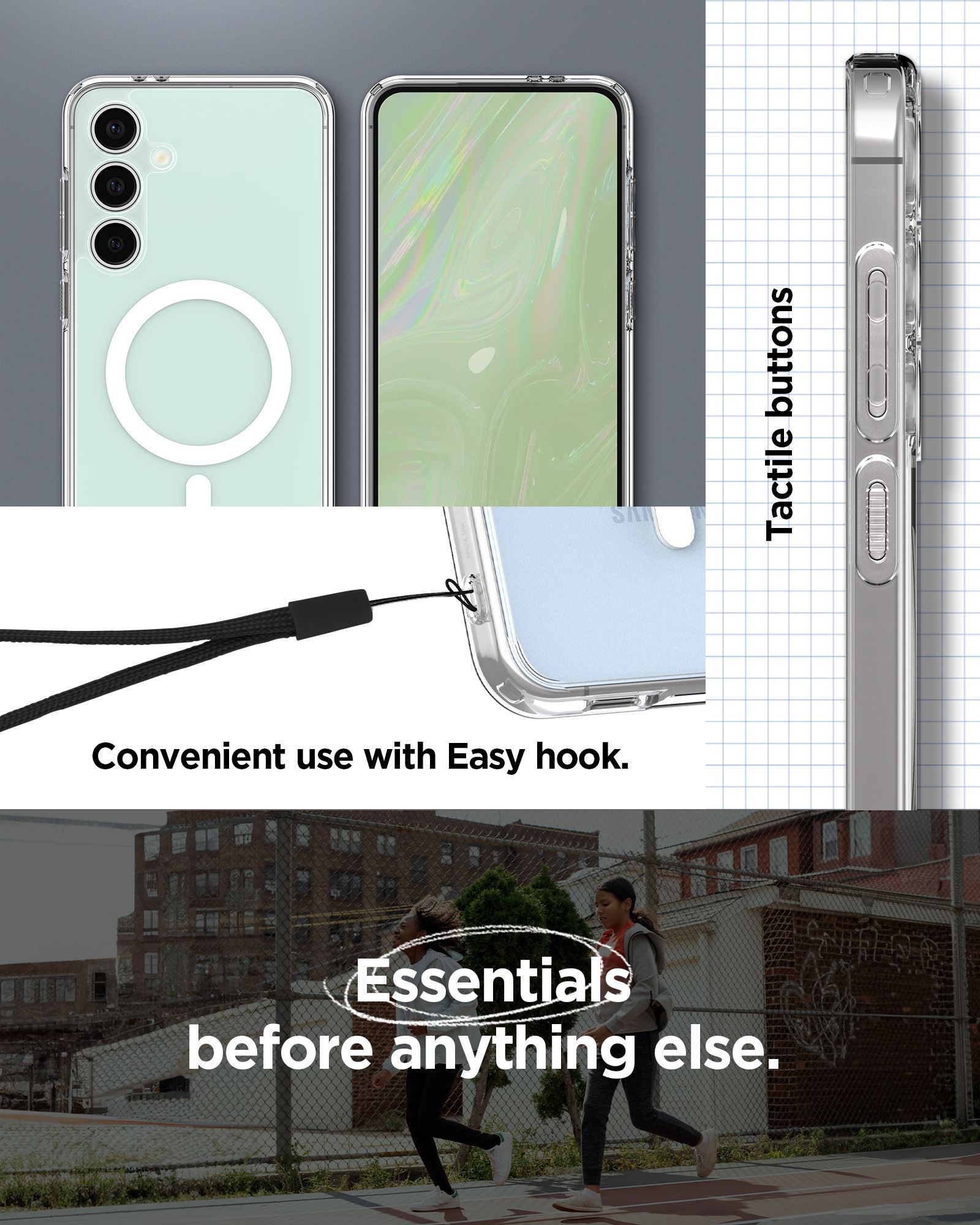 Spigen Ultra Hybrid MagSafe, white - Samsung Galaxy S24 FE (13)