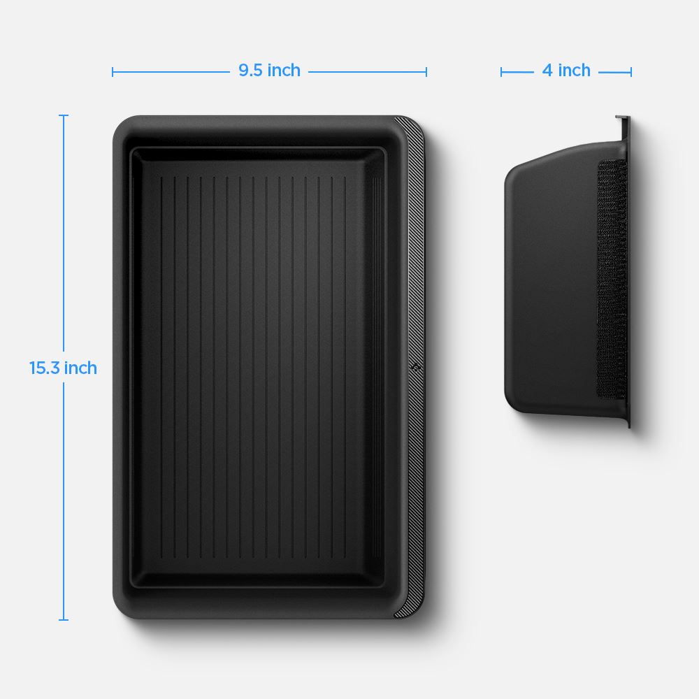 Spigen Tesla Underseat Storage Box, black - Tesla Model Y (10)