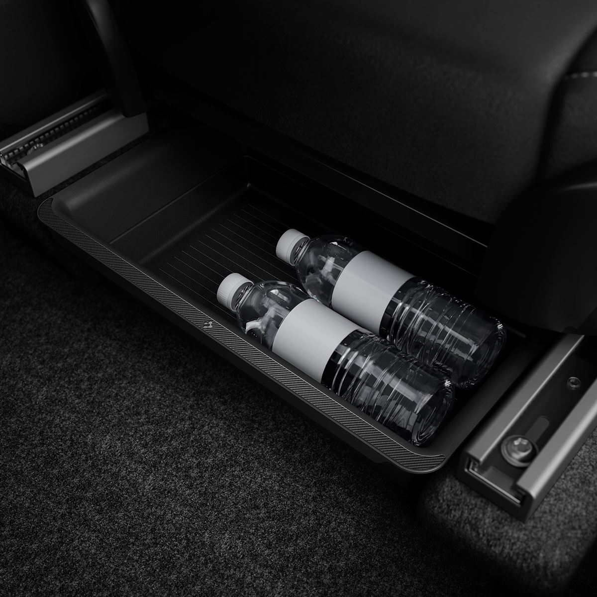 Spigen Tesla Underseat Storage Box, black - Tesla Model Y (11)