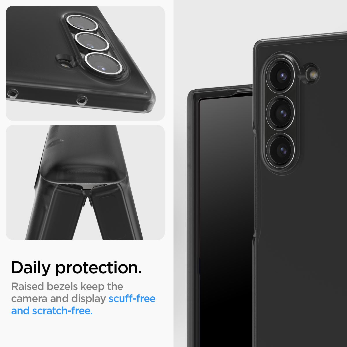 Spigen Ultra Hybrid Pro, frost gray - Samsung Galaxy Z Fold6 (11)