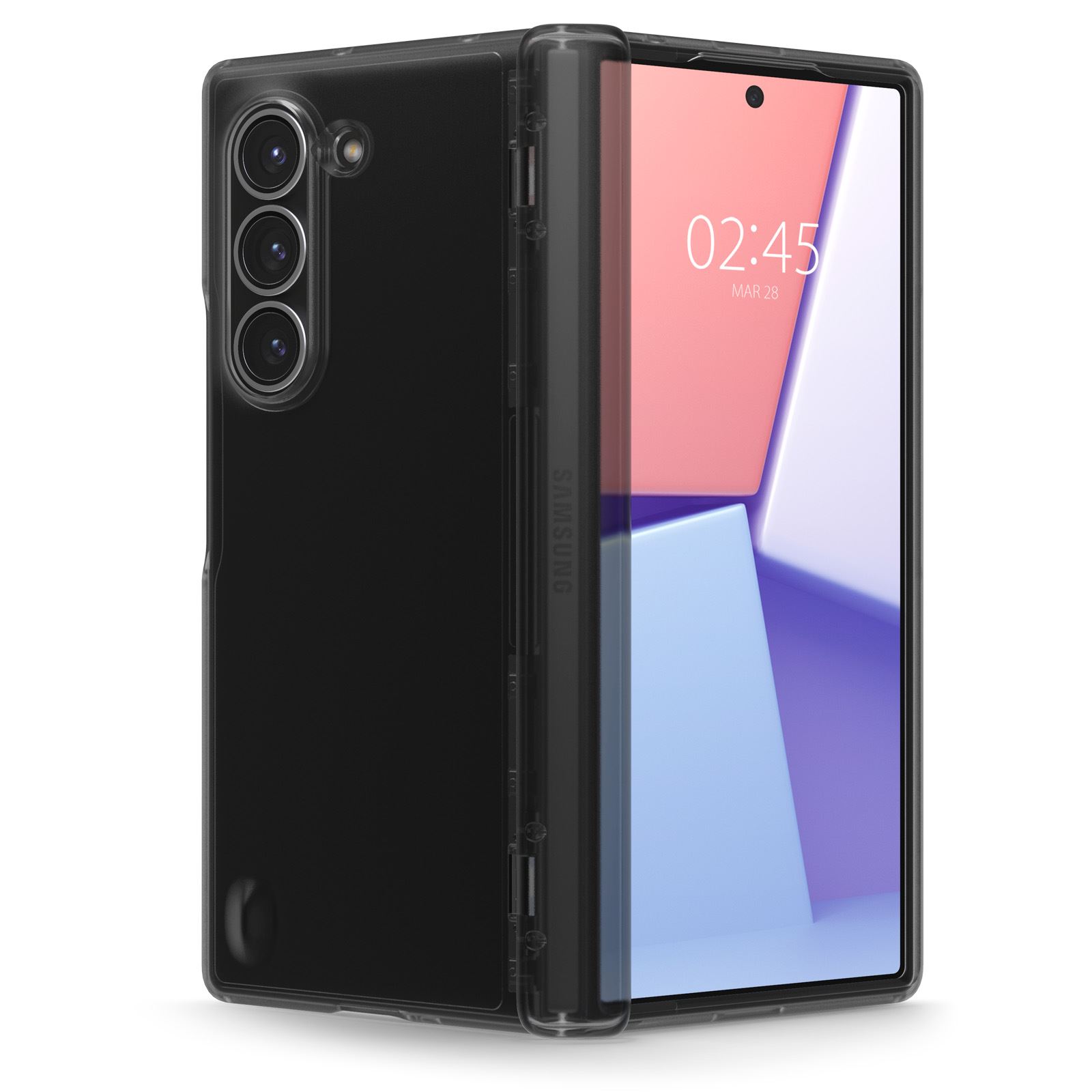Spigen Ultra Hybrid Pro, frost gray - Samsung Galaxy Z Fold6 (2)