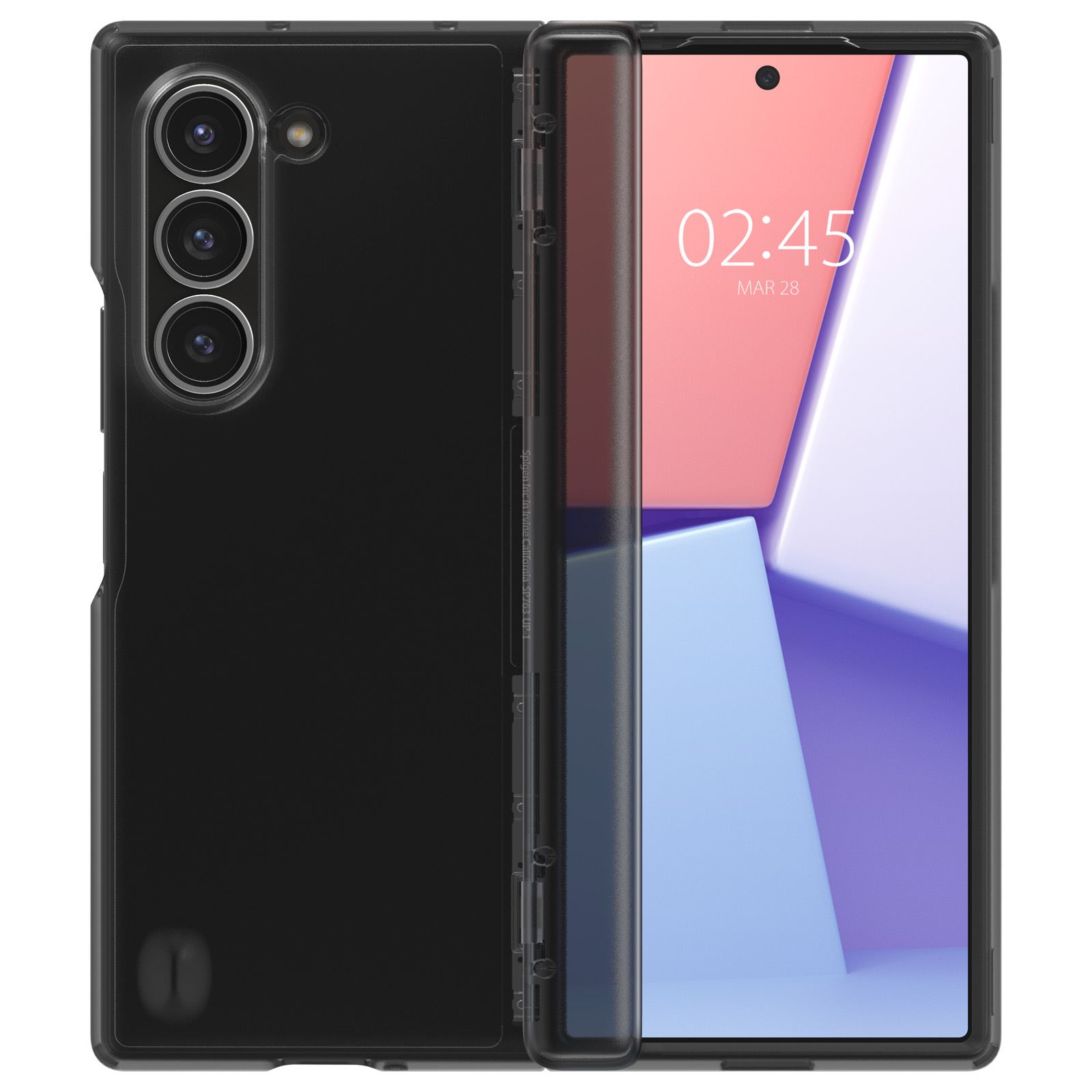 Spigen Ultra Hybrid Pro, frost gray - Samsung Galaxy Z Fold6 (4)