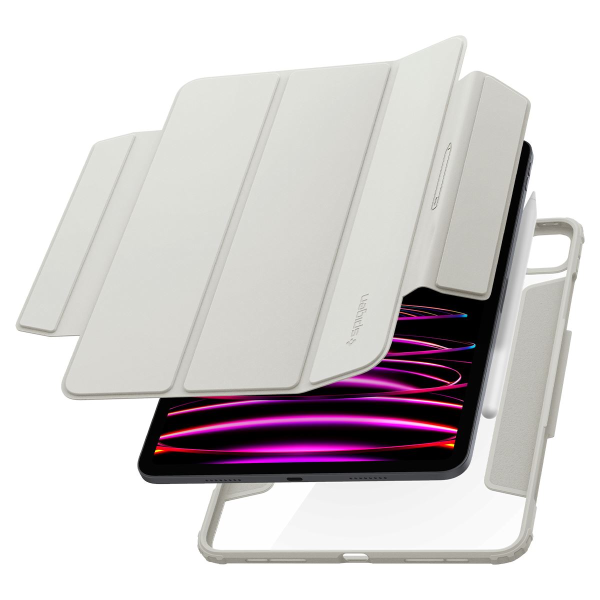 Spigen Air Skin Pro, gray - iPad Pro 11" (22/21/20/18) (2)
