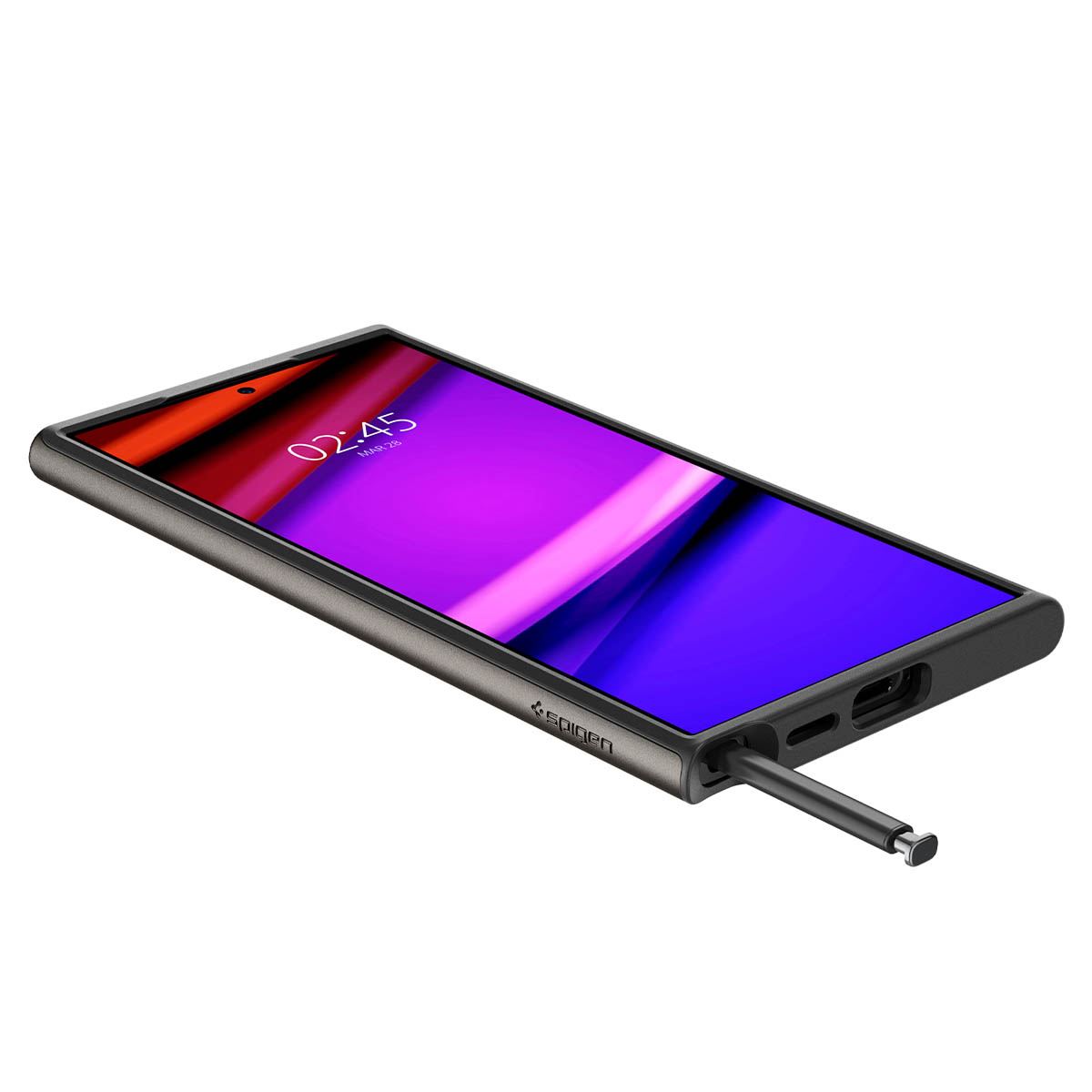 Spigen Neo Hybrid, gunmetal - Samsung Galaxy S24 Ultra (11)
