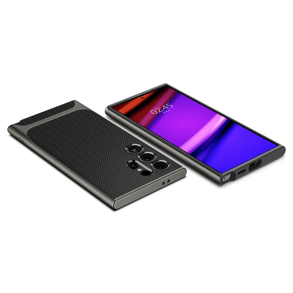 Spigen Neo Hybrid, gunmetal - Samsung Galaxy S24 Ultra (8)