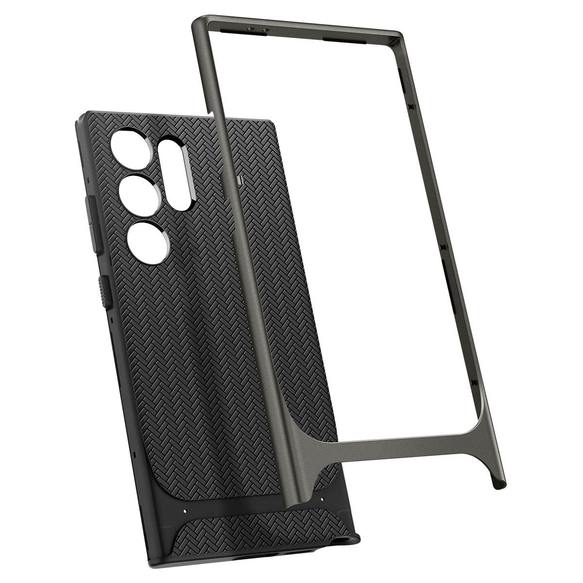 Spigen Neo Hybrid, gunmetal - Samsung Galaxy S24 Ultra (9)