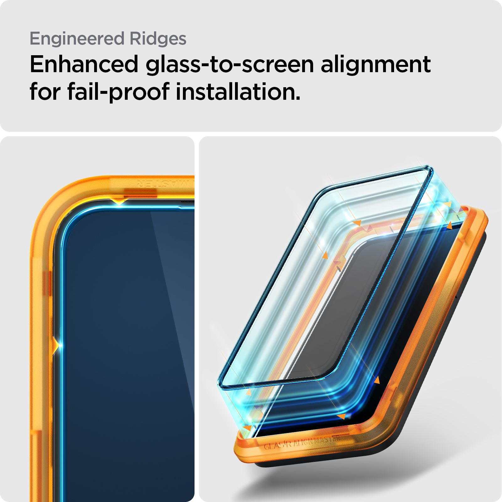 Spigen tR Align Master 2 Pack, FC black - iPhone 14 Pro (10)