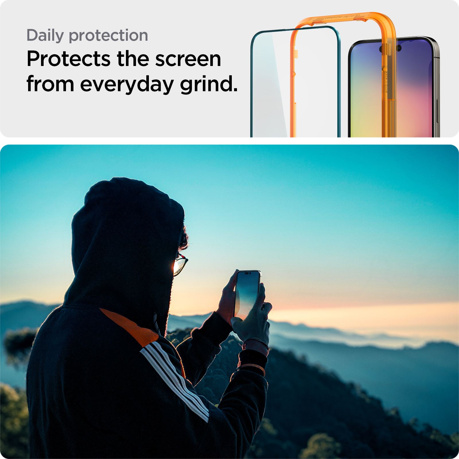 Spigen tR Align Master 2 Pack, FC black - iPhone 14 Pro (11)