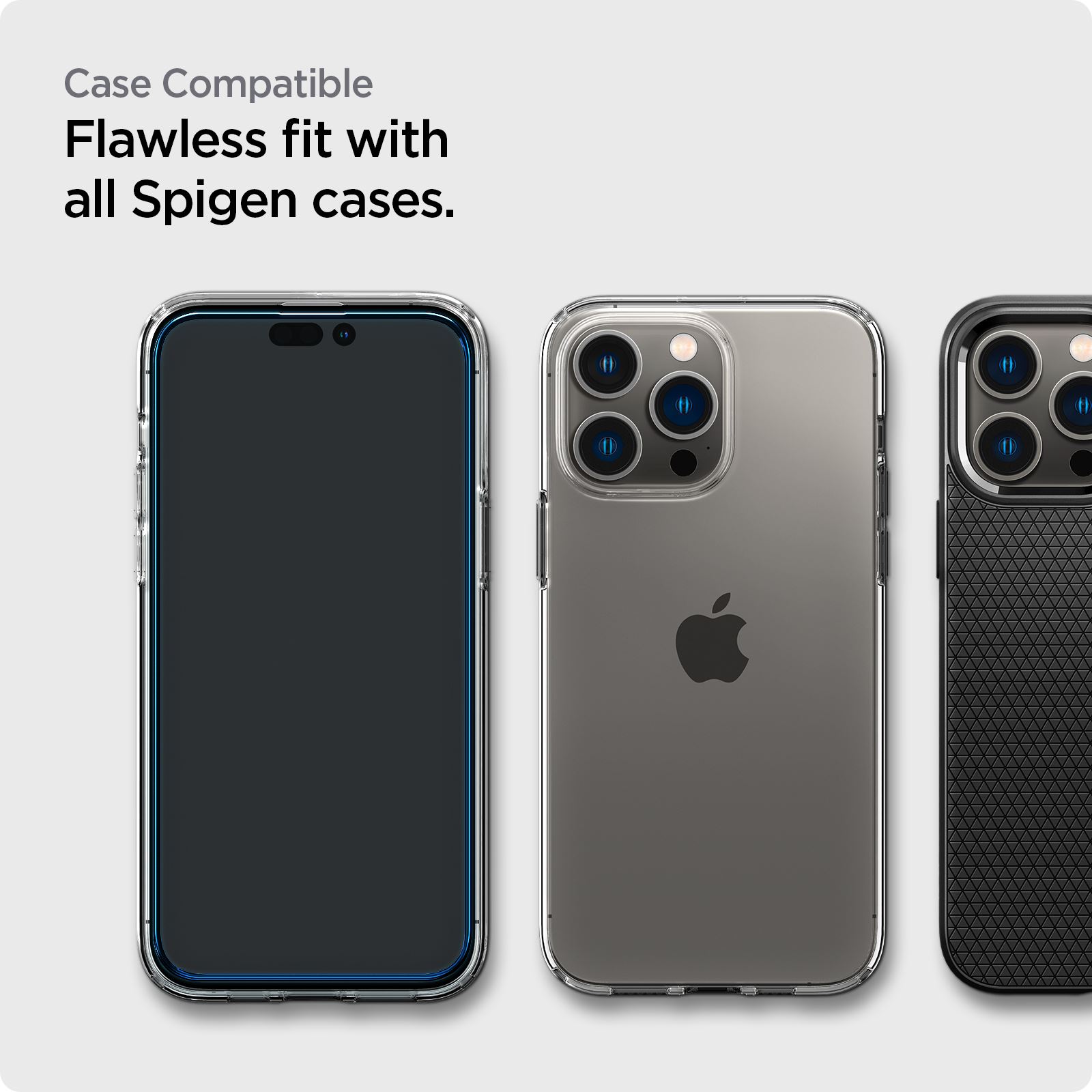 Spigen tR Align Master 2 Pack, FC black - iPhone 14 Pro (12)