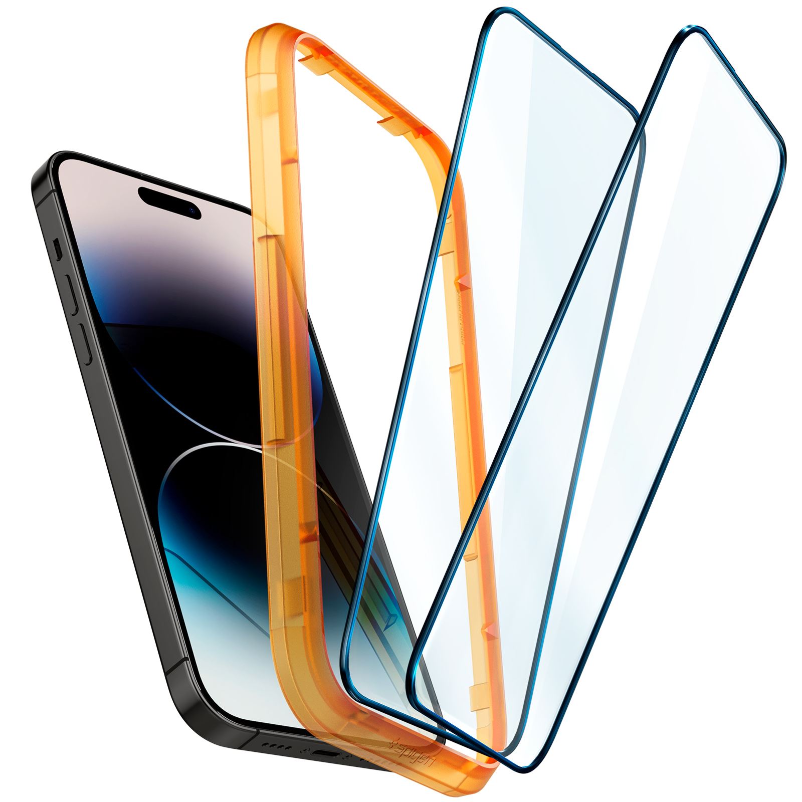 Spigen tR Align Master 2 Pack, FC black - iPhone 14 Pro (2)