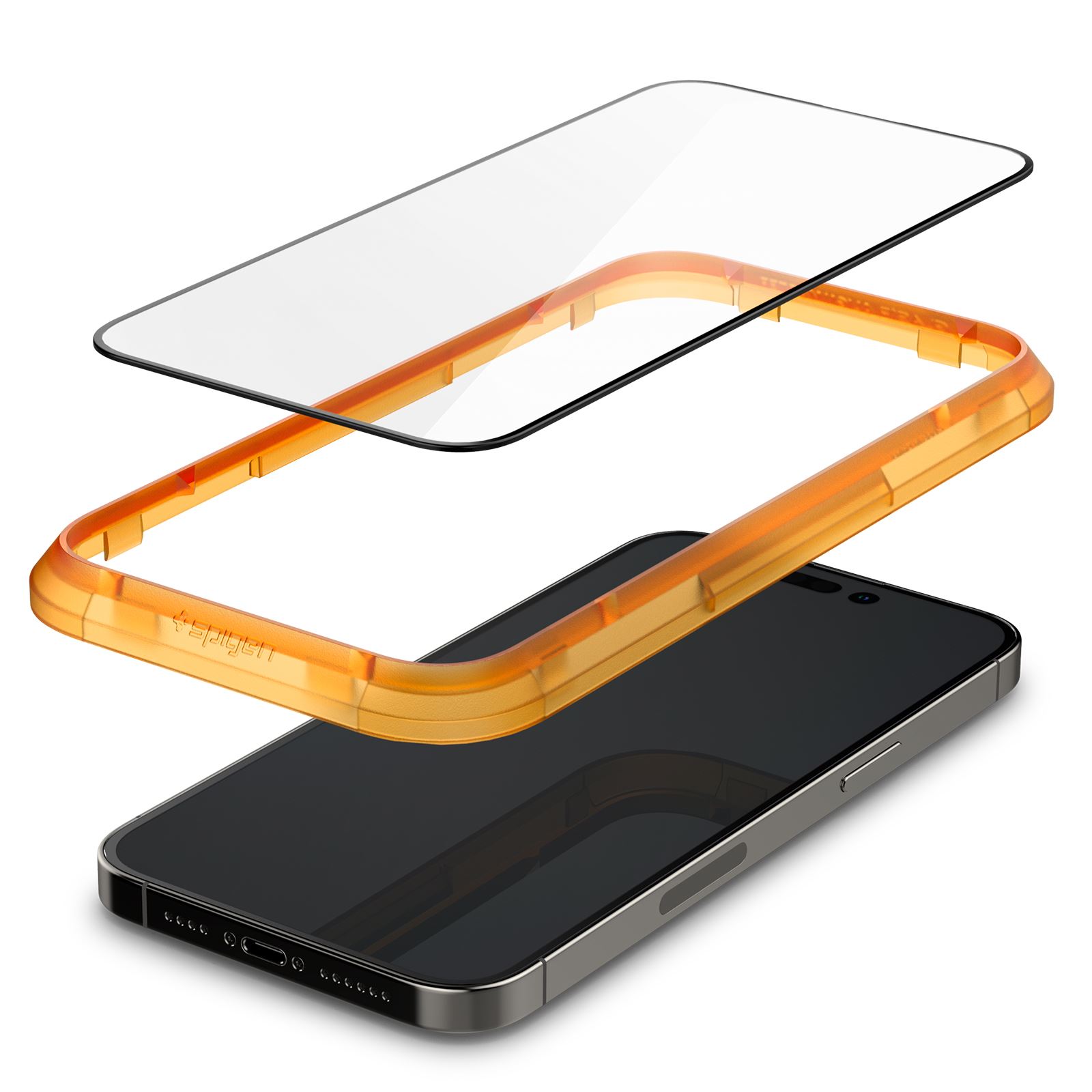 Spigen tR Align Master 2 Pack, FC black - iPhone 14 Pro (6)