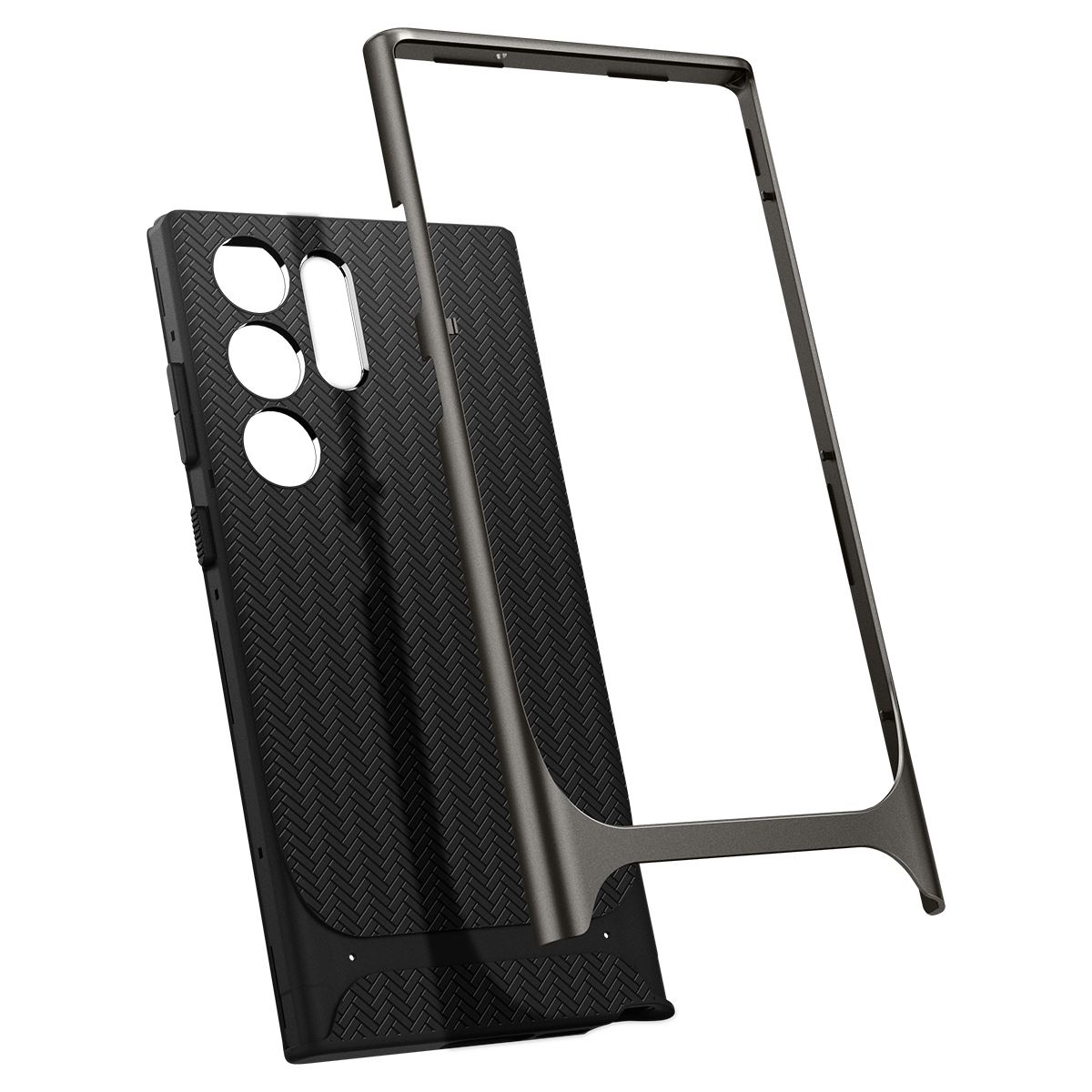 Spigen Neo Hybrid, gunmetal - Samsung Galaxy S23 Ultra (9)
