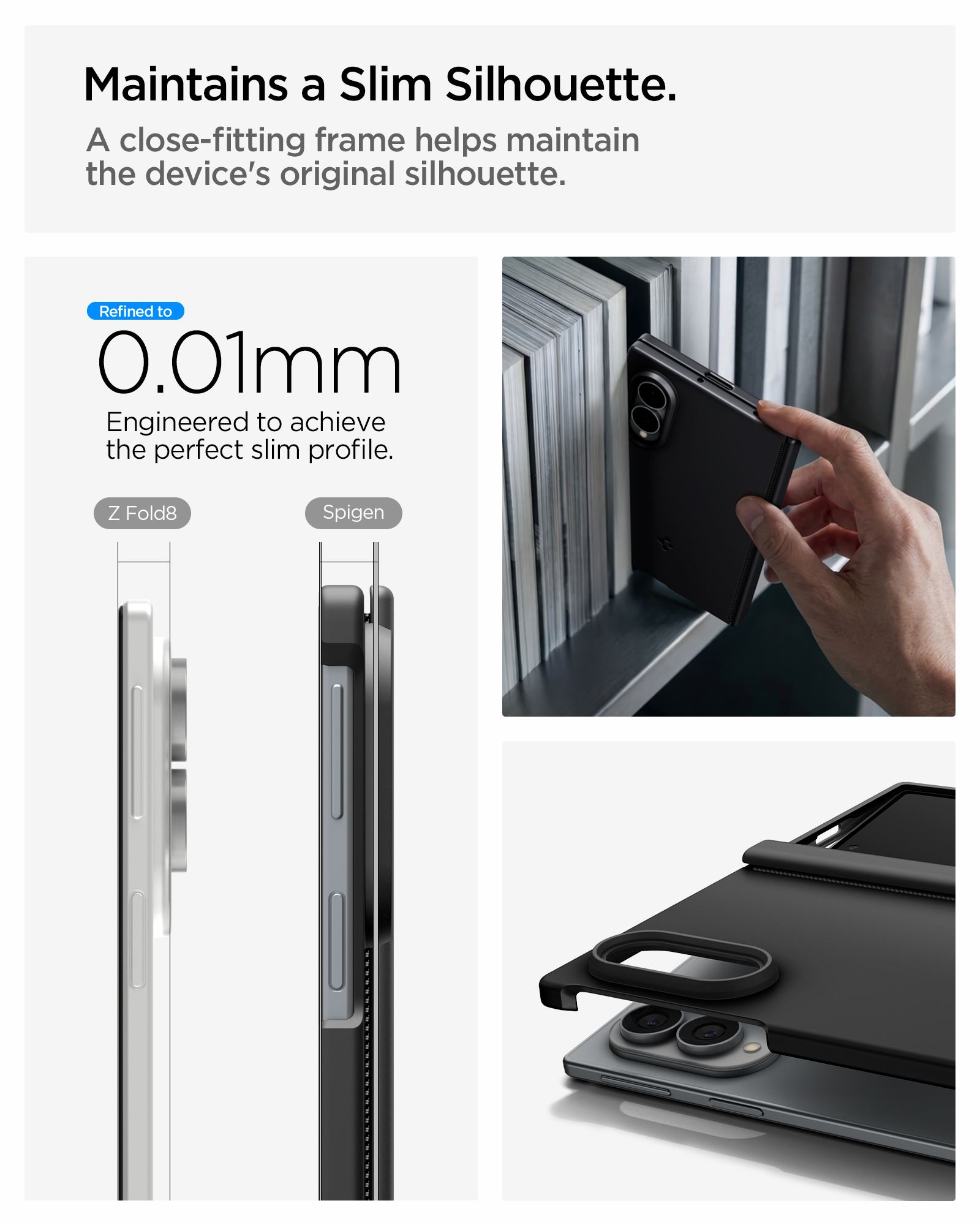 Spigen Air Fit Pro MagSafe, black - Samsung Galaxy Z Fold8 (15)