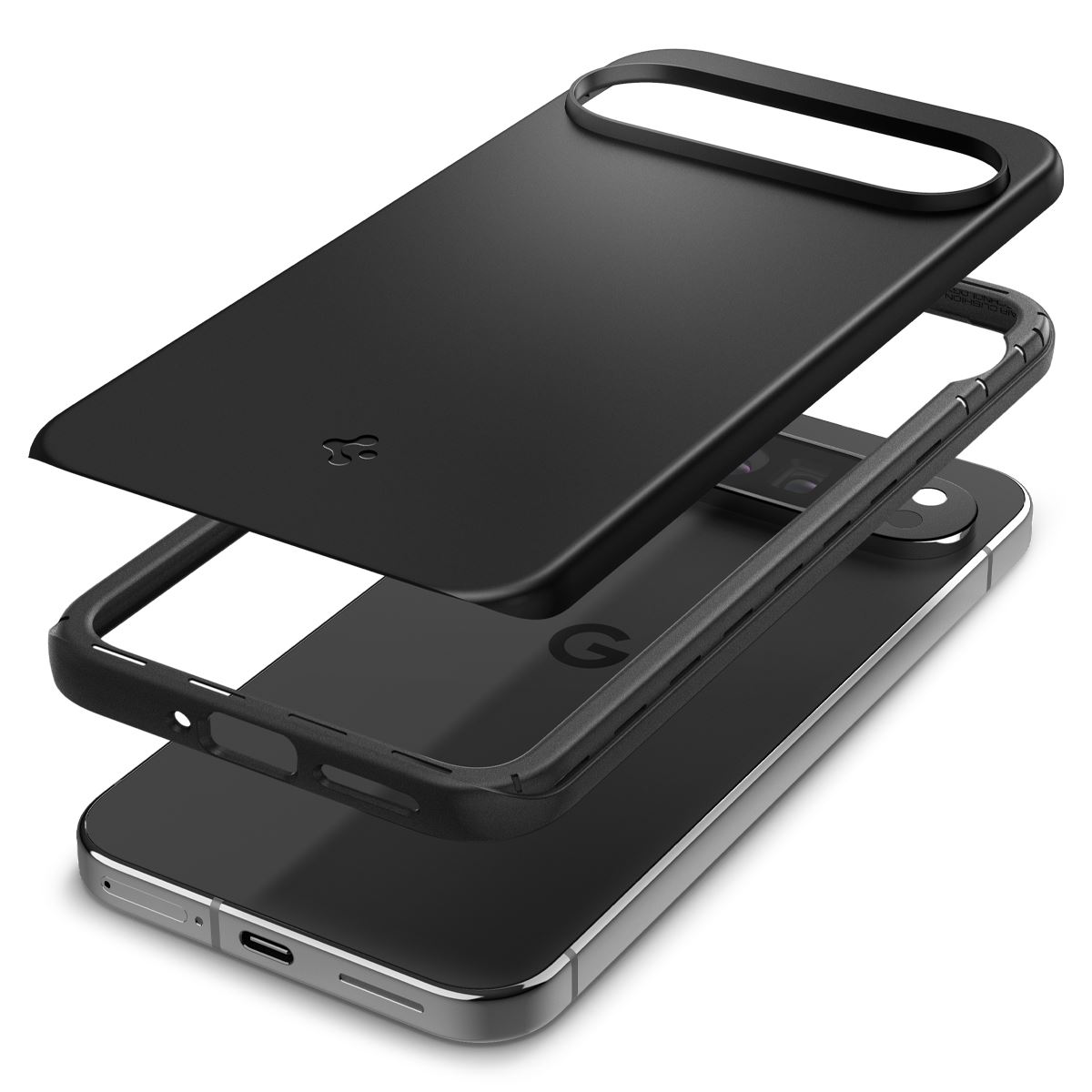 Spigen Thin Fit, black - Google Pixel 9 Pro XL (8)