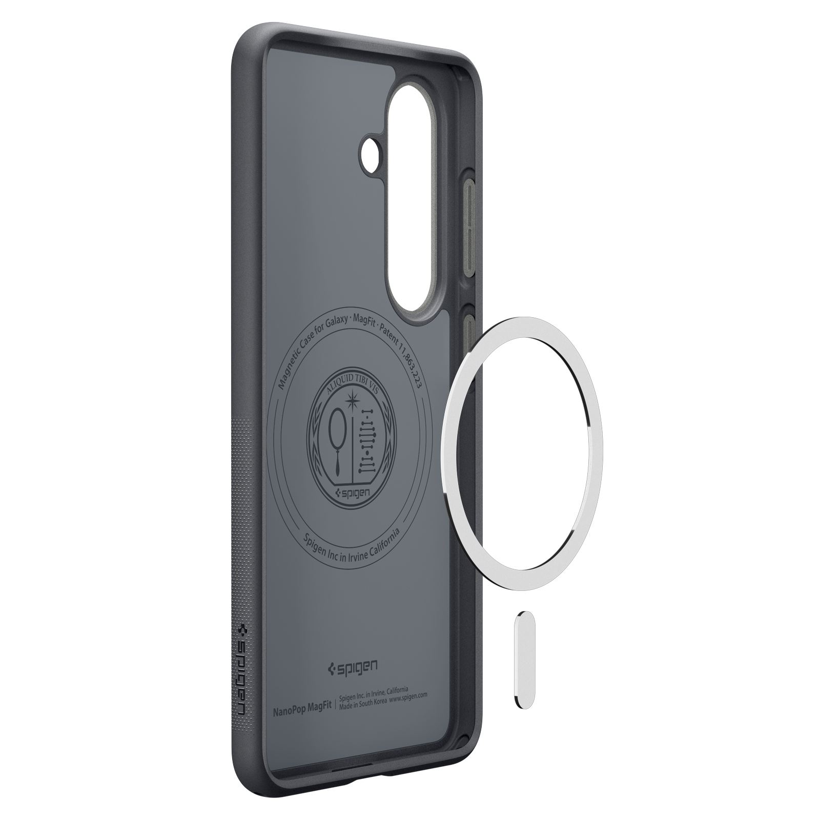 Spigen Nano Pop MagSafe, black sesame - Samsung Galaxy S26 (8)