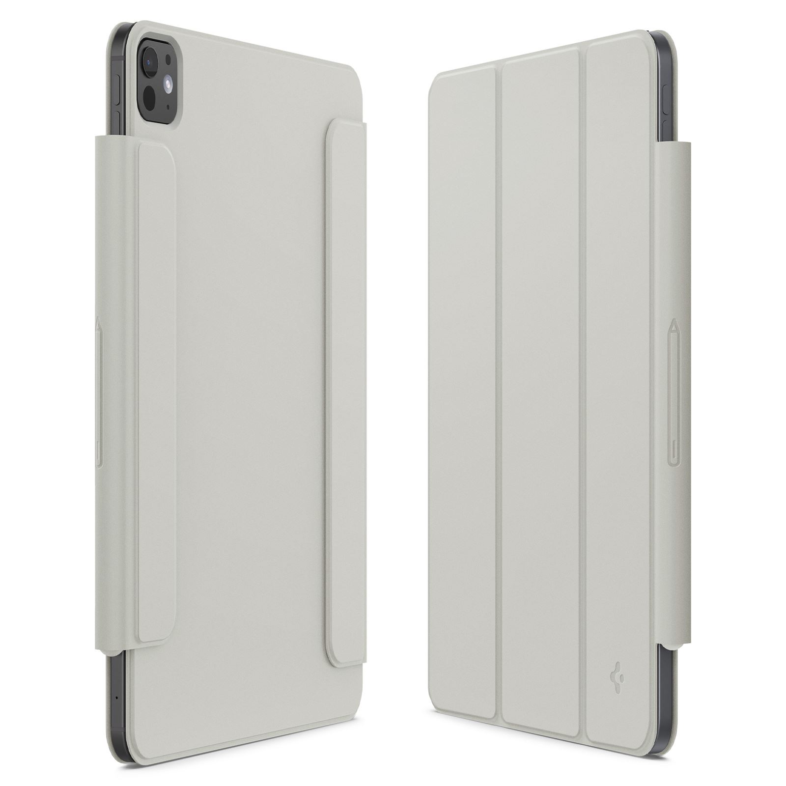 Spigen Air Skin Folio OneTap, gray - iPad Pro 13" 2024 (2)