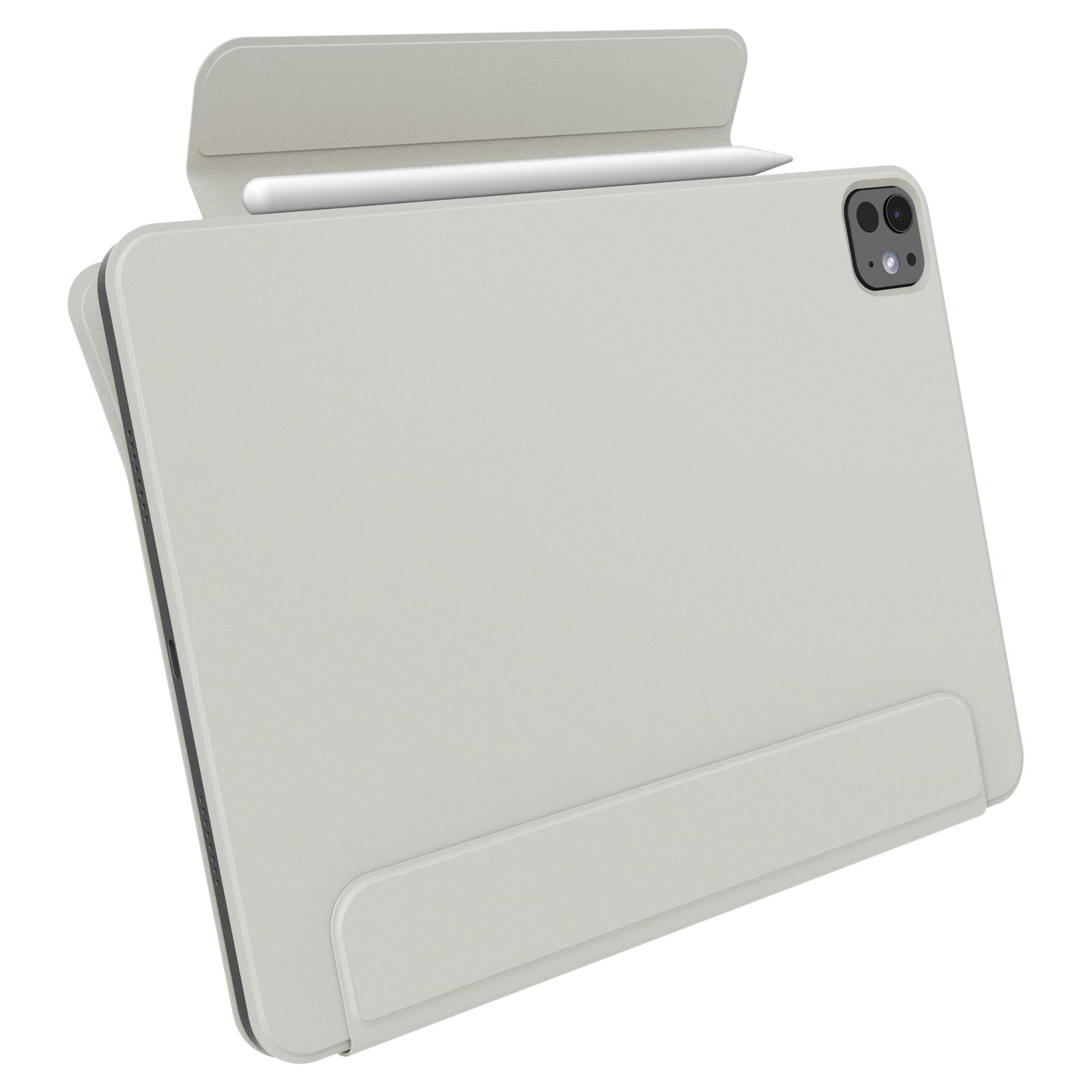 Spigen Air Skin Folio OneTap, gray - iPad Pro 13" 2024 (8)