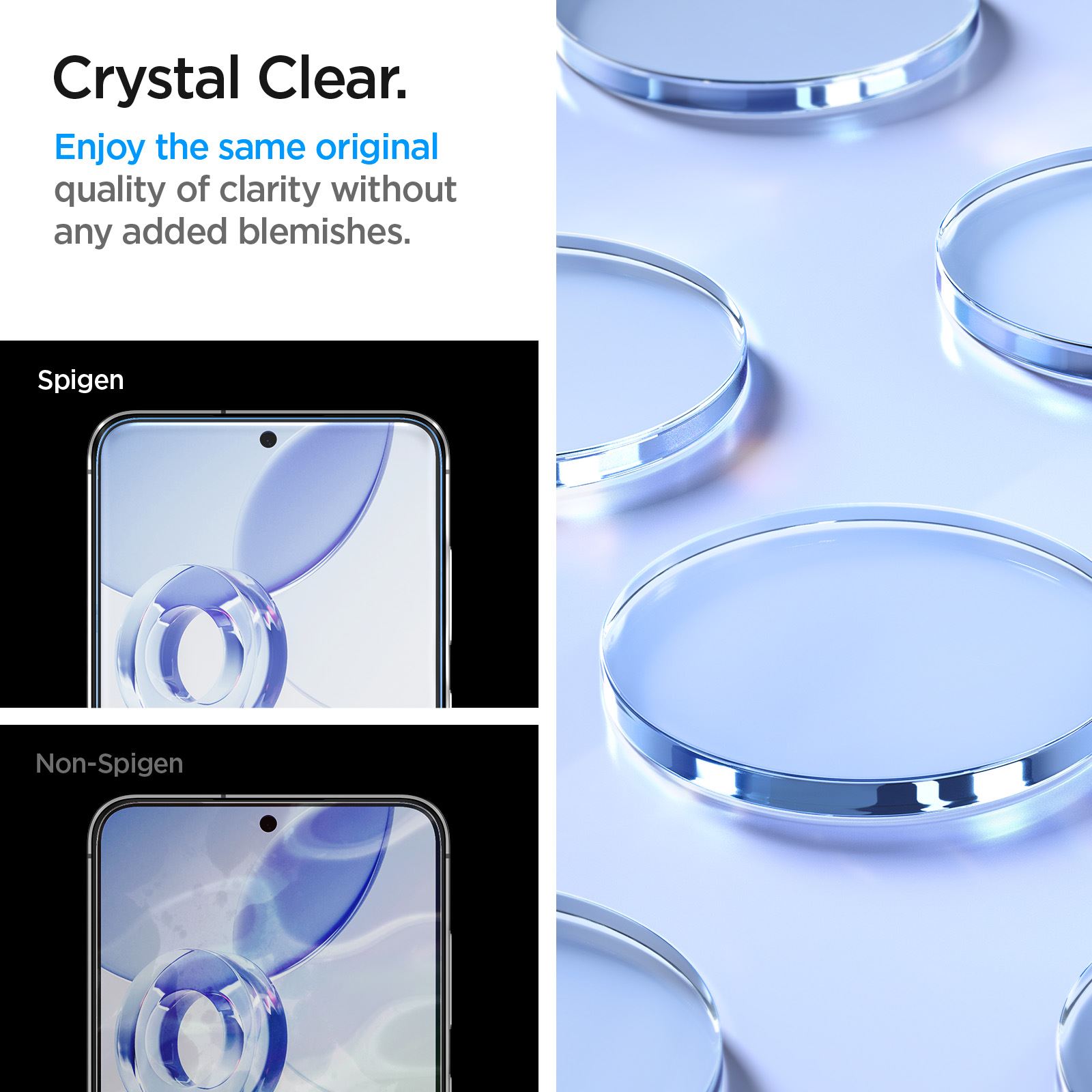 Spigen Glass tR EZ Fit 2 Pack, transparency - Samsung Galaxy S24 FE/A56 5G (12)