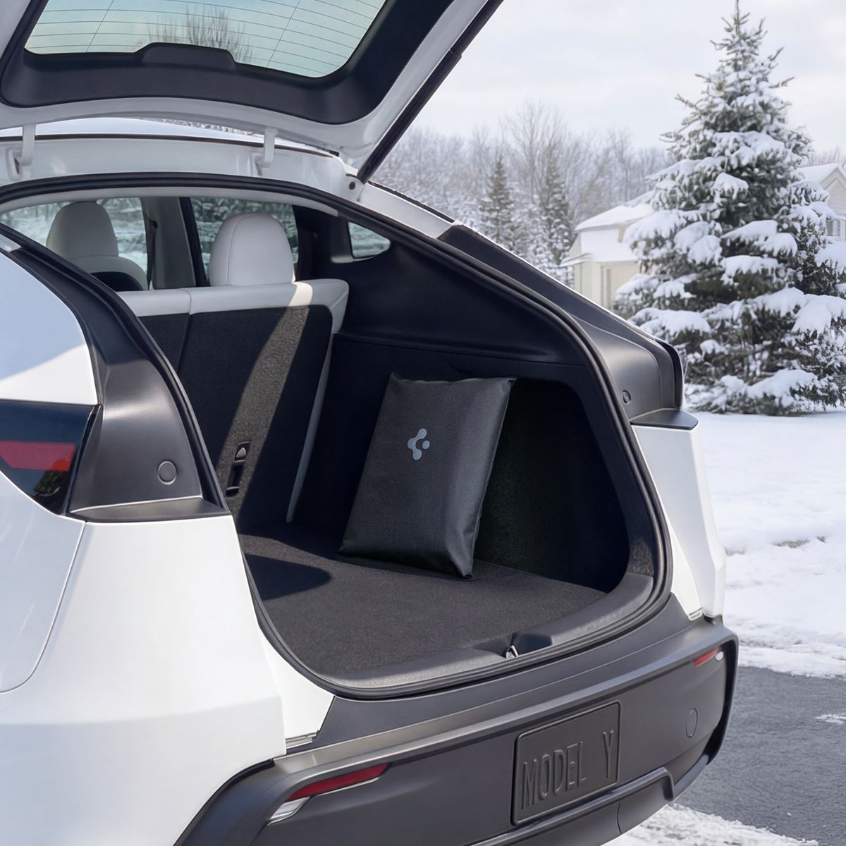 Spigen Tesla Front Windshield Cover, black - Tesla Model 3/3 (2024)/Y/Y(Juniper) (5)