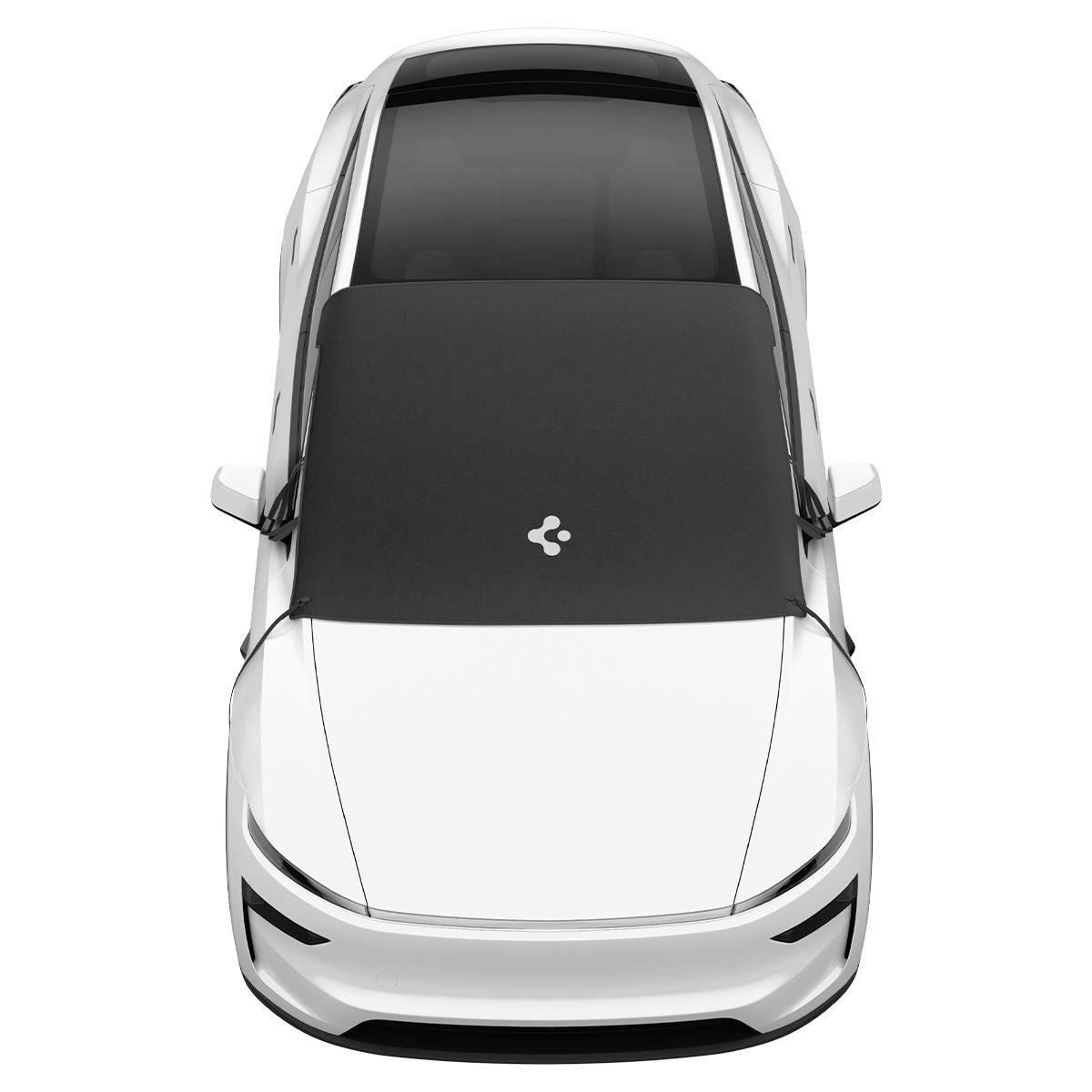 Spigen Tesla Front Windshield Cover, black - Tesla Model 3/3 (2024)/Y/Y(Juniper) (6)