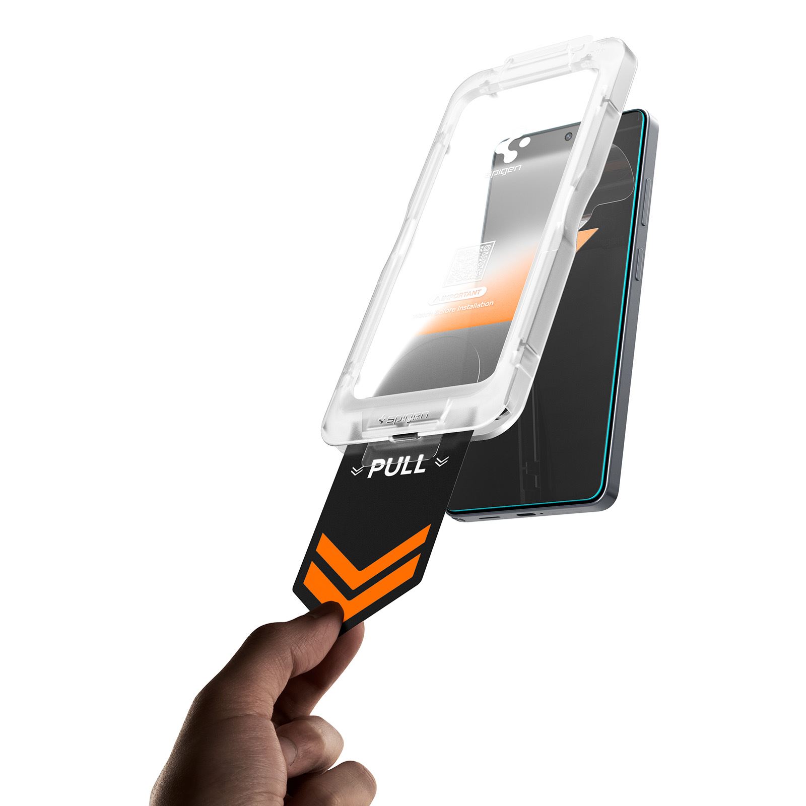 Spigen Glass tR EZ Fit Pro HD (Privacy) 2 Pack, transparency - Samsung Galaxy S26 Ultra (12)