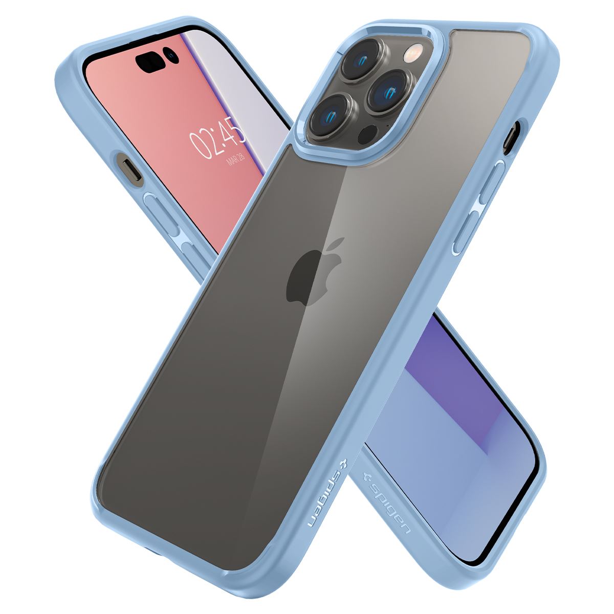 Spigen Crystal Hybrid, sierra blue - iPhone 14 Pro Max (7)