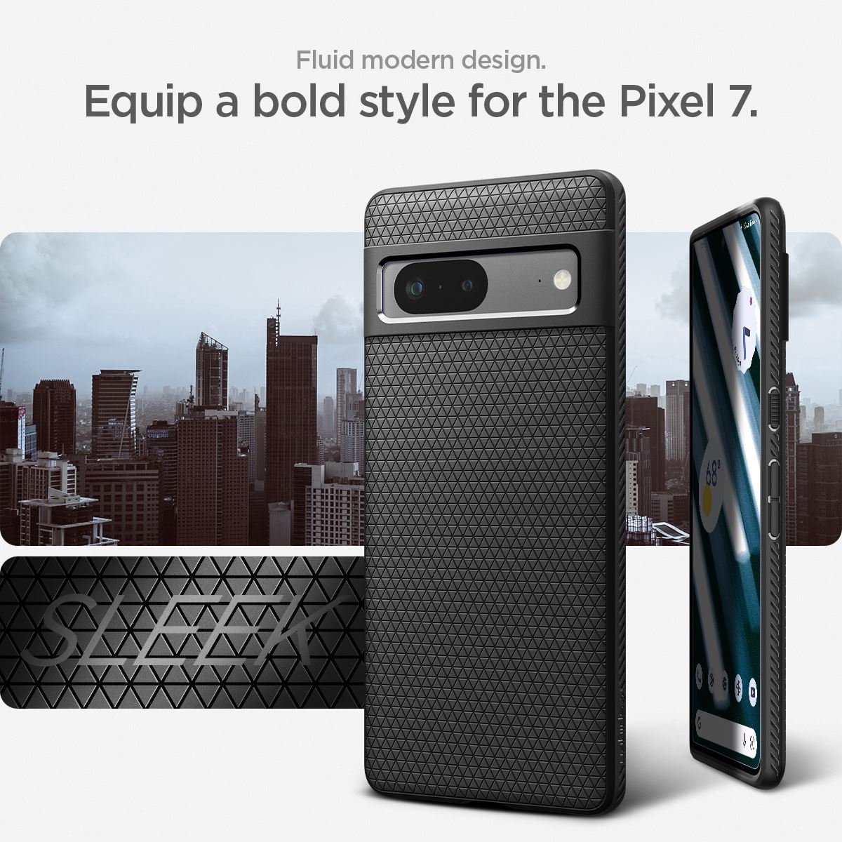 Spigen Liquid Air, black - Google Pixel 7 (14)