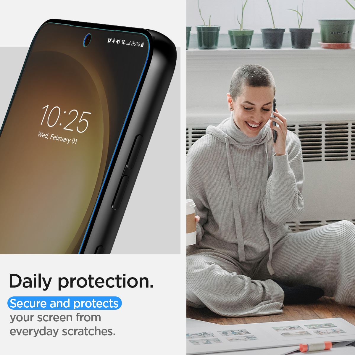 Spigen Film Neo Flex Solid 2 Pack - Samsung Galaxy S23 (11)
